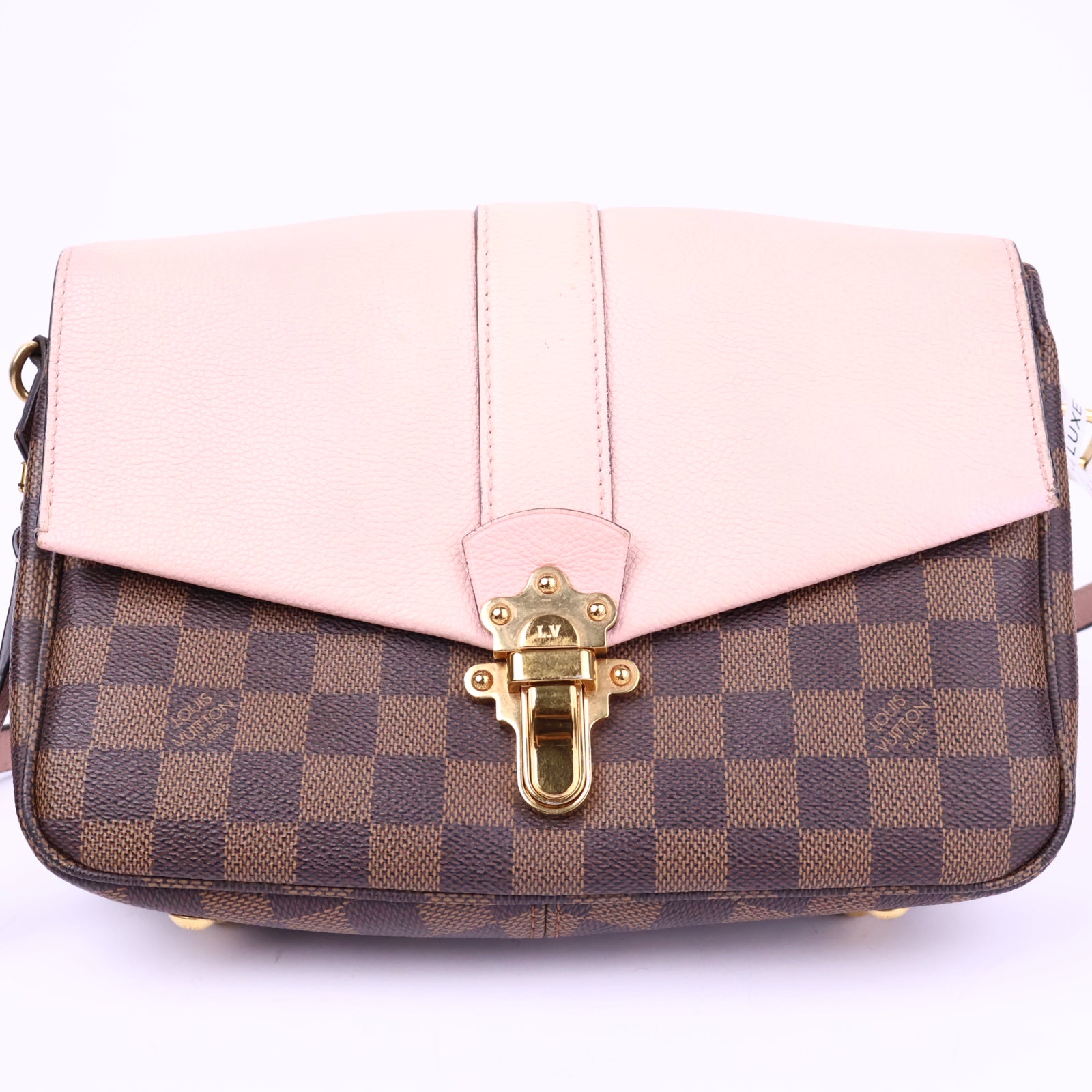 Louis Vuitton Clapton Handbag Damier Crossbody Bag J3313 | Pre-Owned Excellent Damier Coated canvas