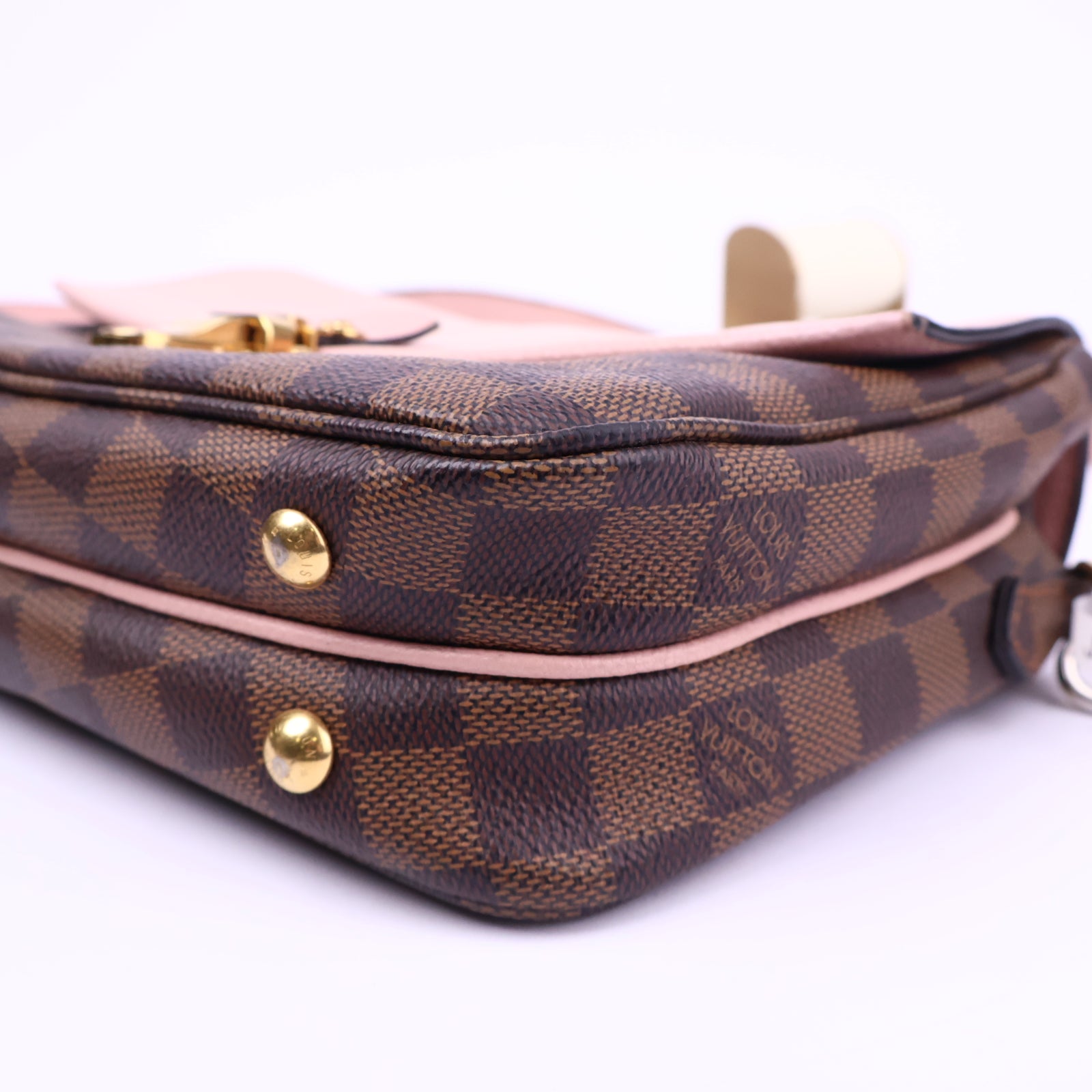 Louis Vuitton Clapton Handbag Damier Crossbody Bag J3313 | Pre-Owned Excellent Damier Coated canvas