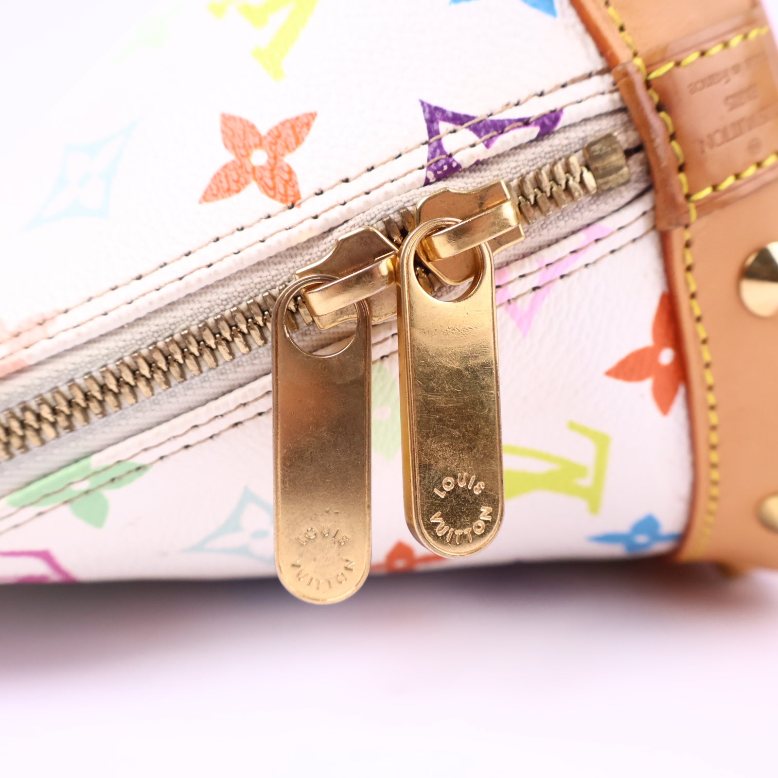 Louis Vuitton Takashi Murakami Alma handbag Top Handle Bag J2141 | Pre-Owned Like New