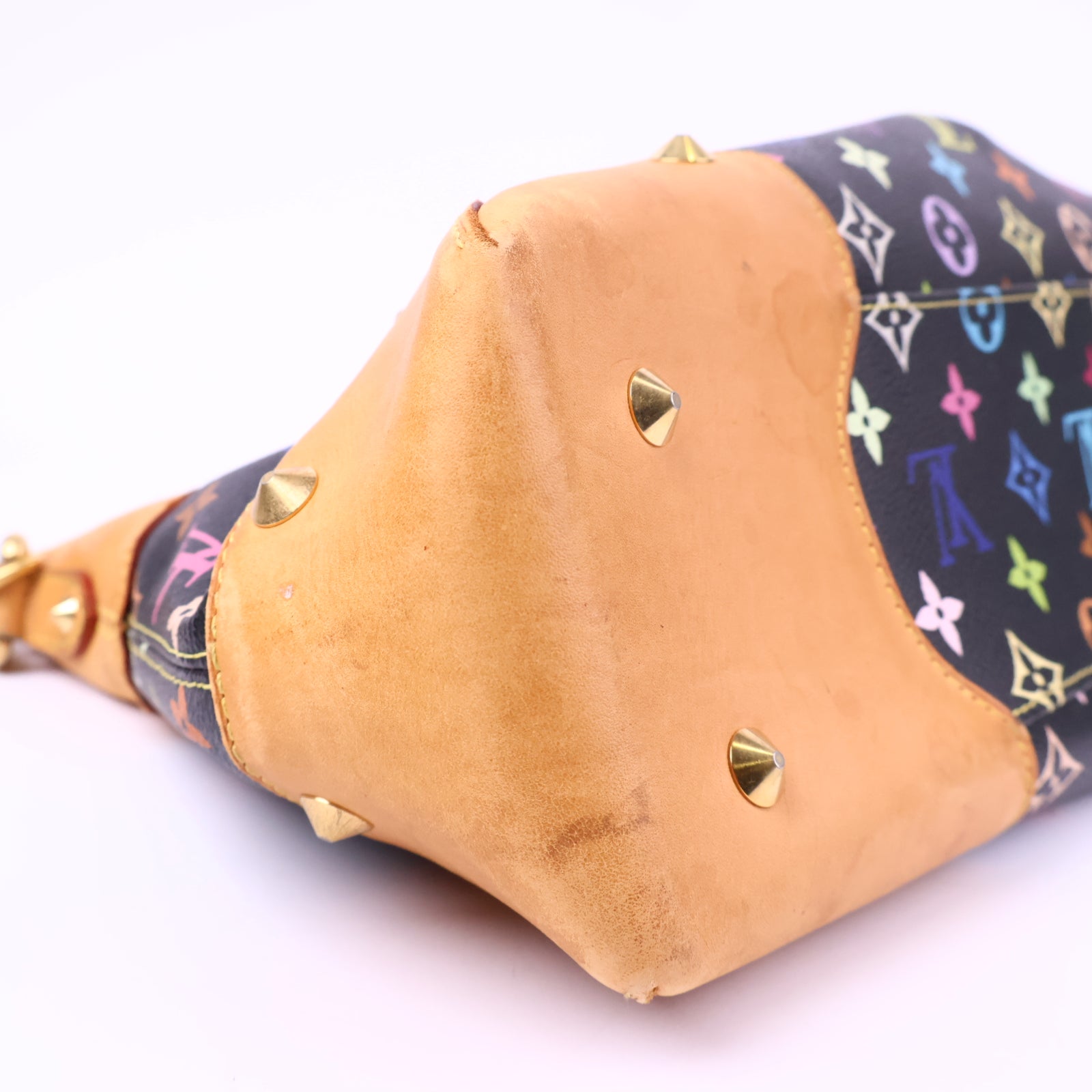 Louis Vuitton Monogram Multicolor Judy Black Top Handle Bag J2142 | Pre-Owned Like New Black Monogram Canvas