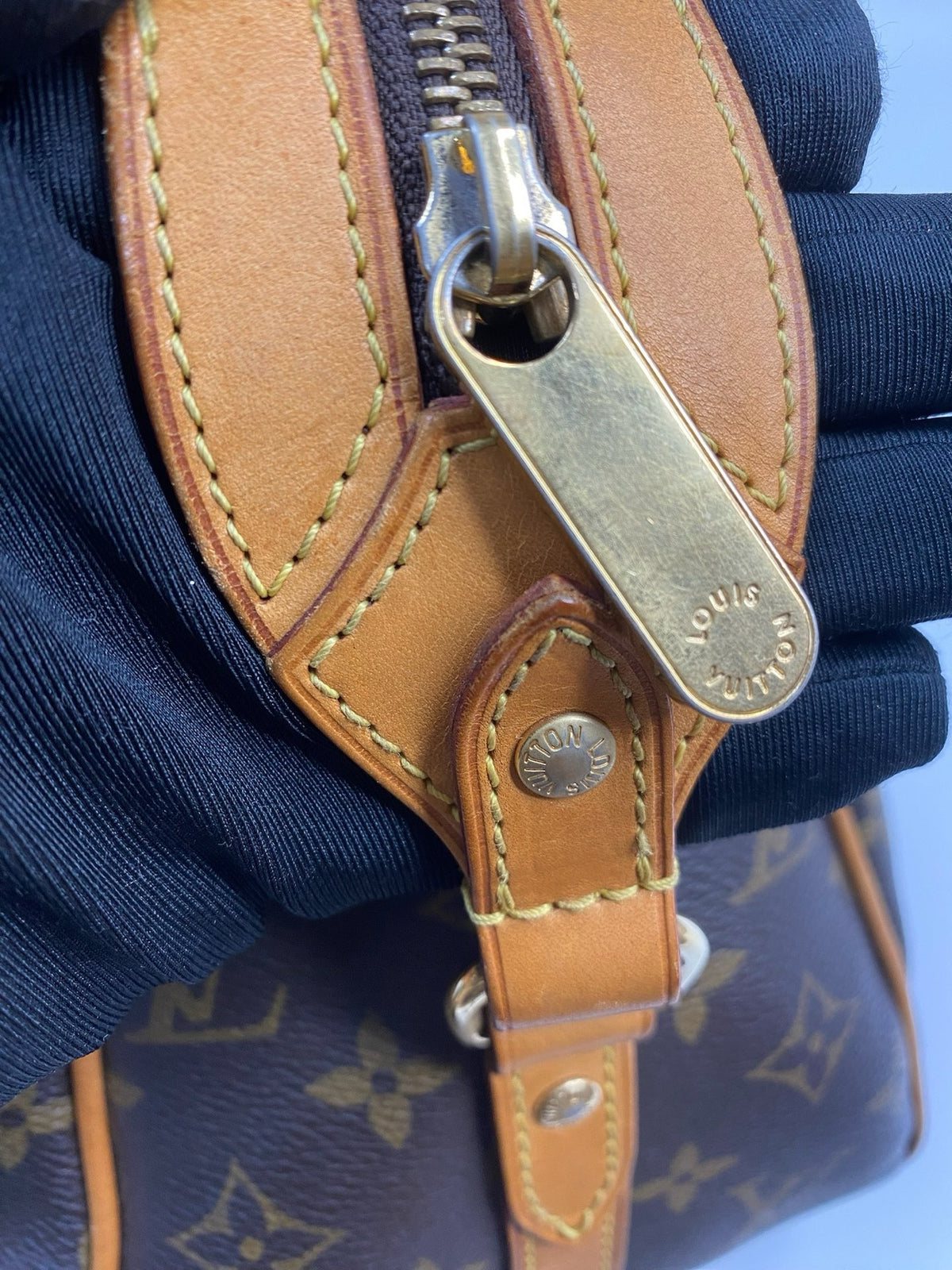 J2916 Louis Vuitton Shoulder Bag Monogram Stresa PM | Pre-Owned Brown Monogram Canvas