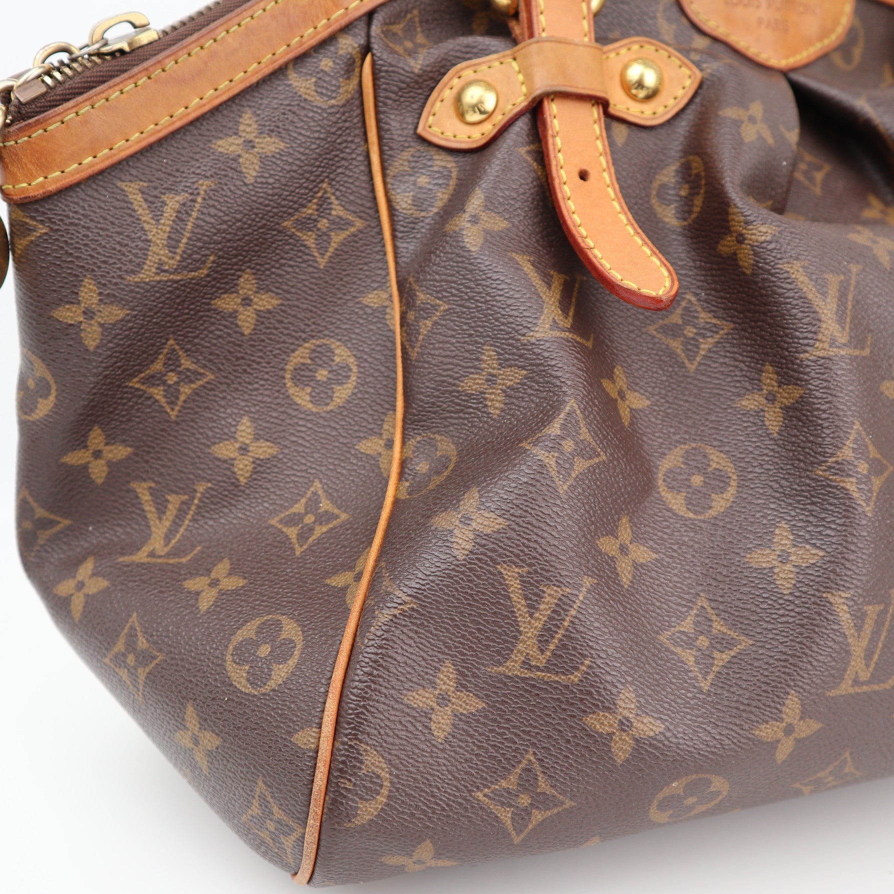 Louis Vuitton Tivoli GM Shoulder Bag C1479 | Pre-Owned Good Brown Monogram Canvas
