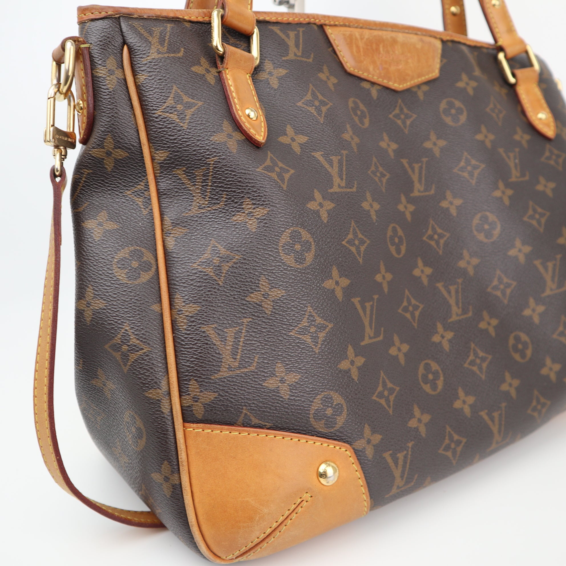 Louis Vuitton Estrela MM Shoulder Bag C1480 | Pre-Owned Good Brown Monogram Canvas