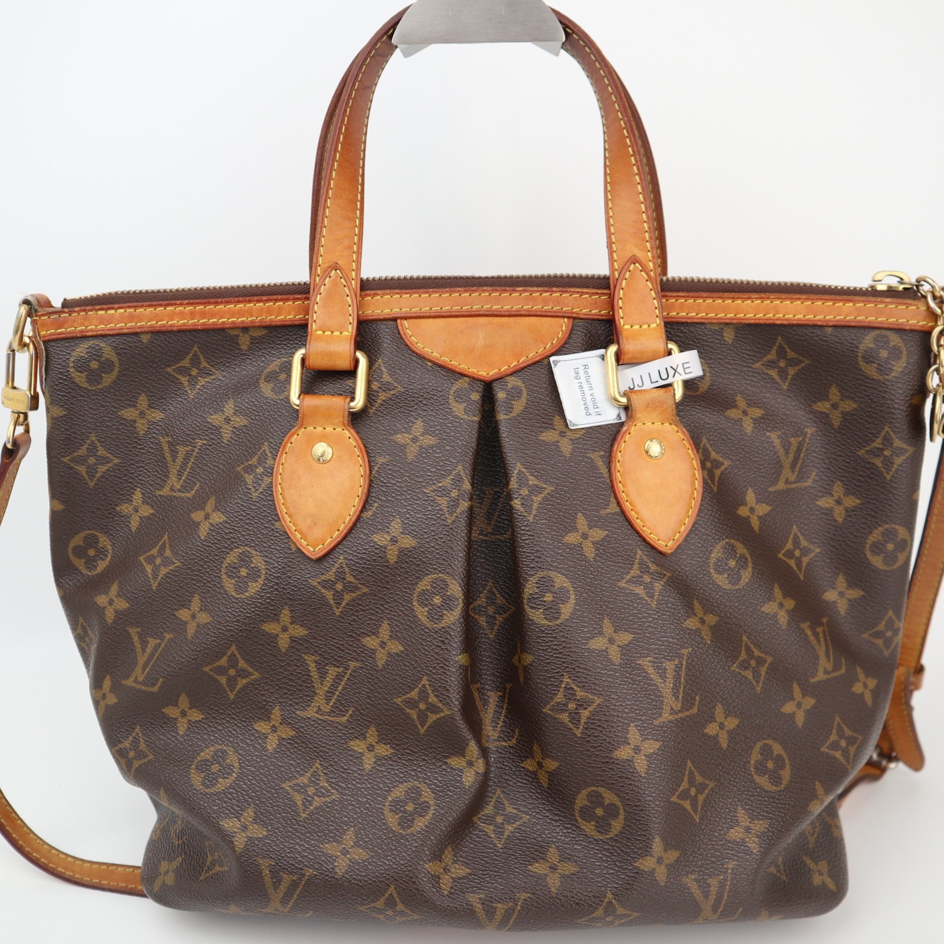Louis Vuitton Palermo PM Shoulder Bag C1482 | Pre-Owned Very Good Brown Monogram Canvas