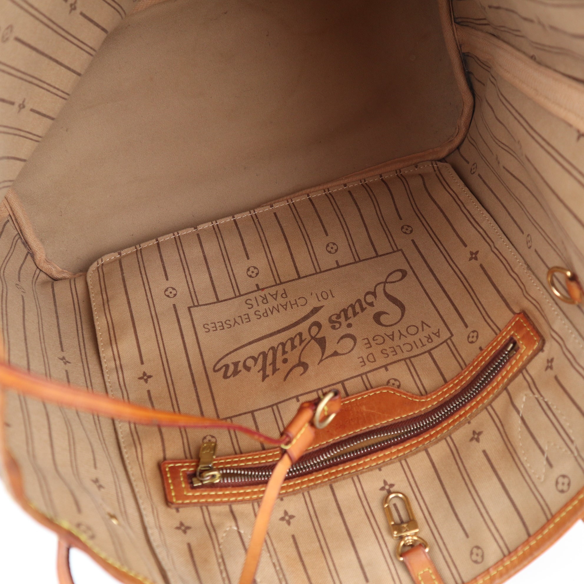C2353 Louis Vuitton Shoulder Bag Monogram Neverfull MM | Pre-Owned Very Good Brown Monogram Canvas