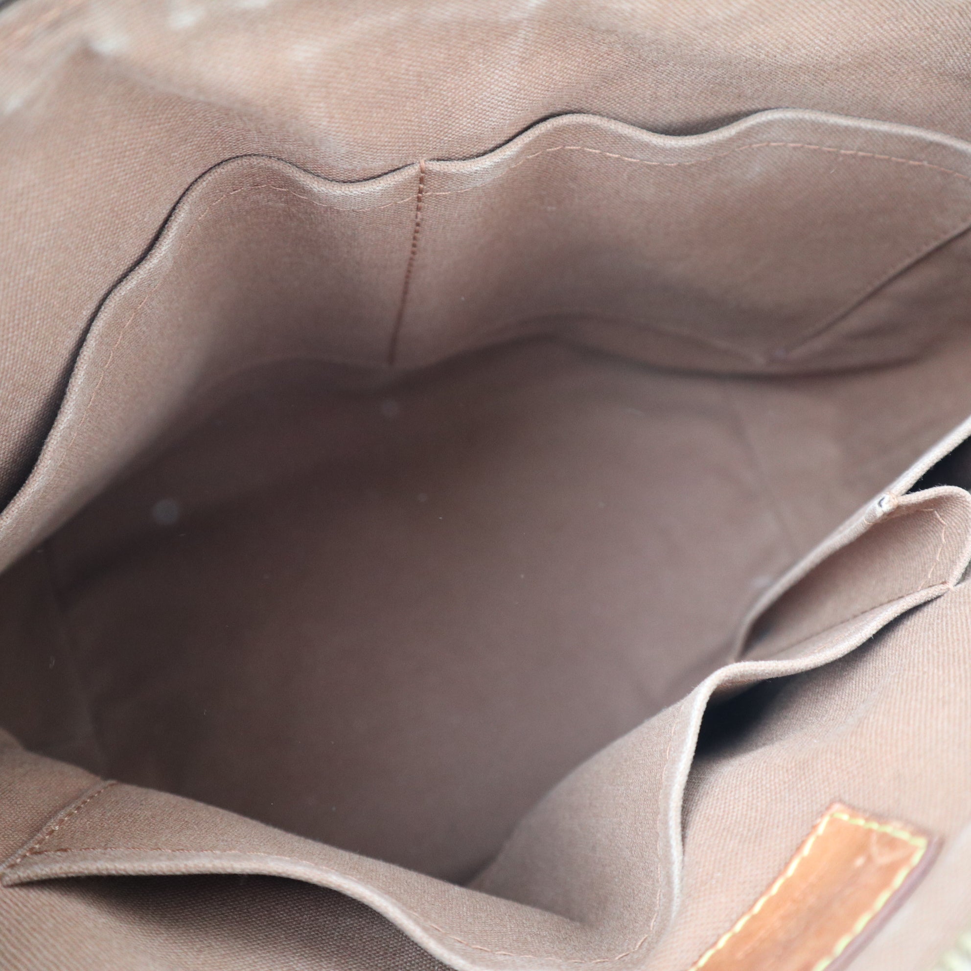 Louis Vuitton Palermo PM Shoulder Bag C1484 | Pre-Owned Good Brown Monogram Canvas