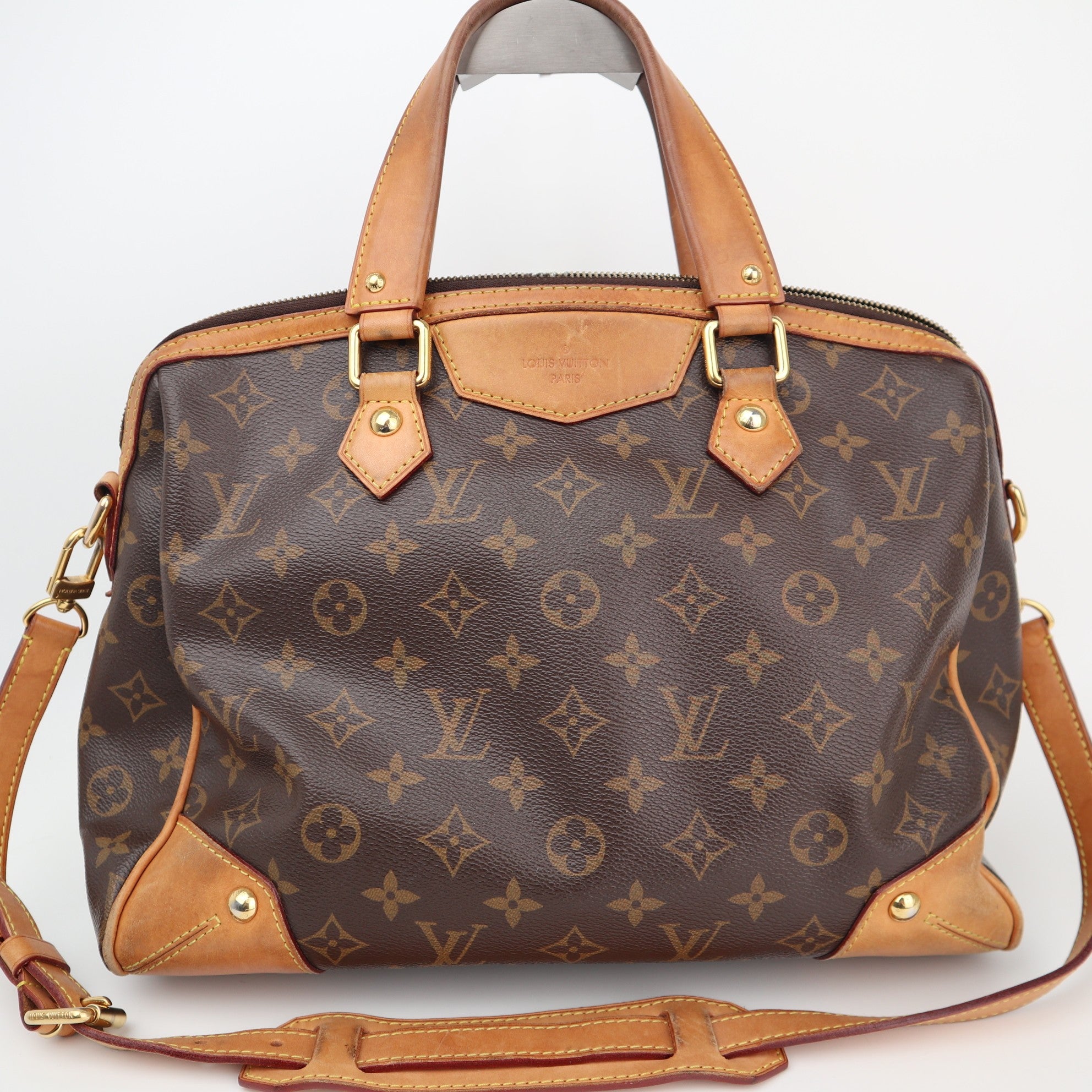 Louis Vuitton Retiro PM Shoulder Bag C1483 | Pre-Owned Very Good Brown Monogram Canvas
