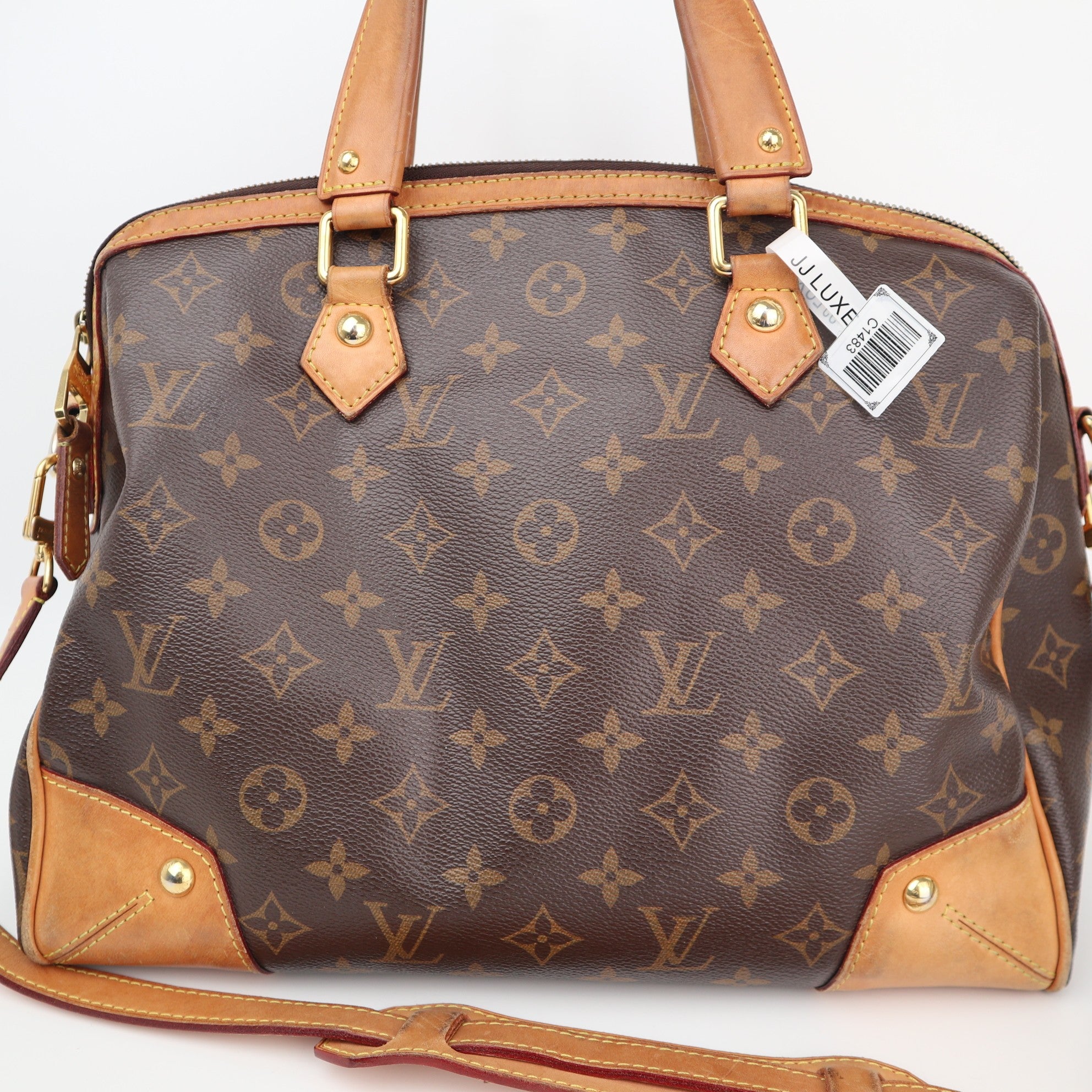 Louis Vuitton Retiro PM Shoulder Bag C1483 | Pre-Owned Very Good Brown Monogram Canvas
