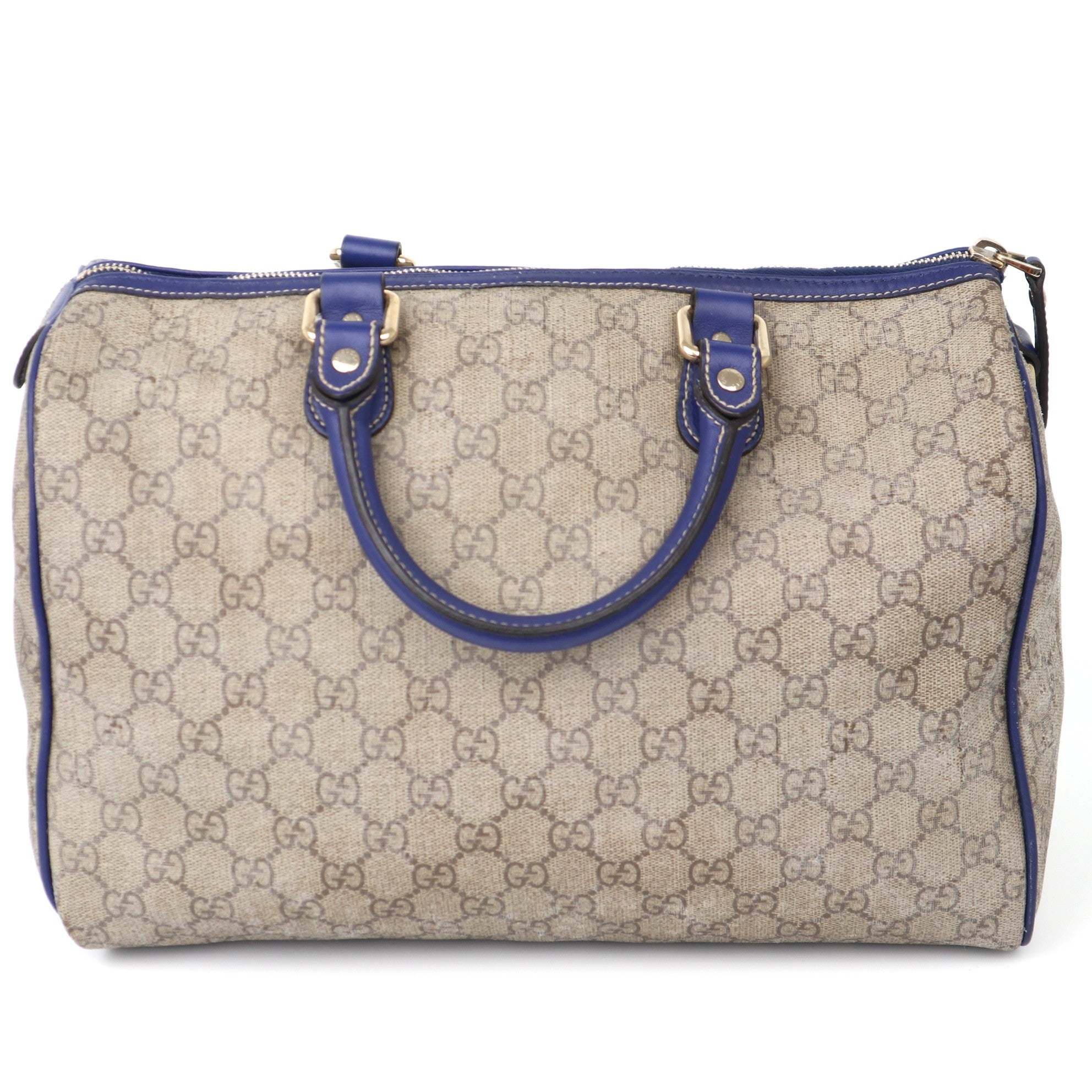 C2070 Gucci USA Flag Joy Boston Travel Bag -Pre Owned