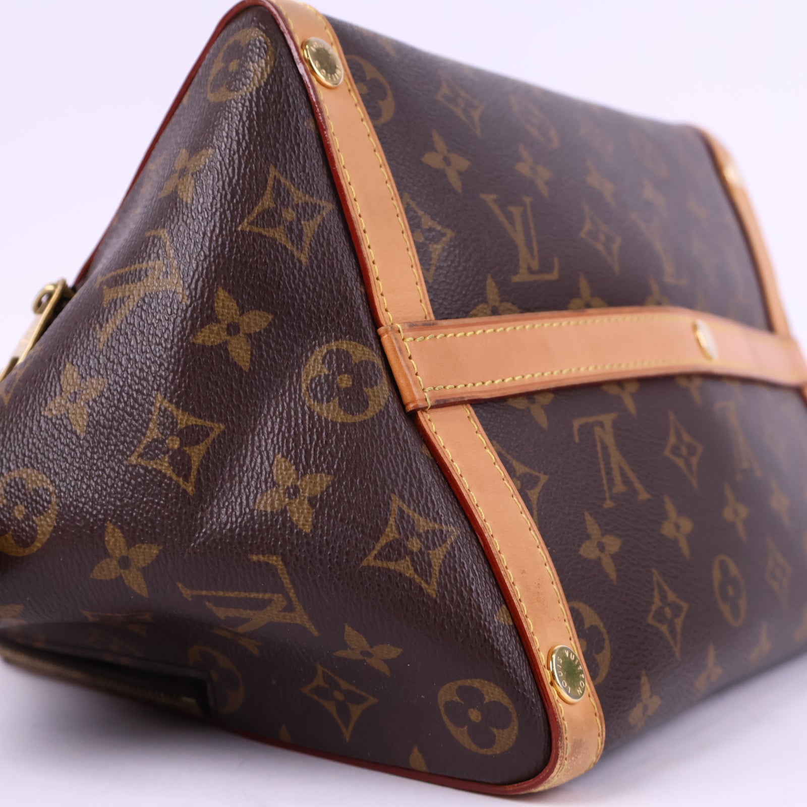 Louis Vuitton Marais Monogram Bowling Bag Shoulder Bag J3133 | Pre-Owned Excellent Brown Monogram Canvas