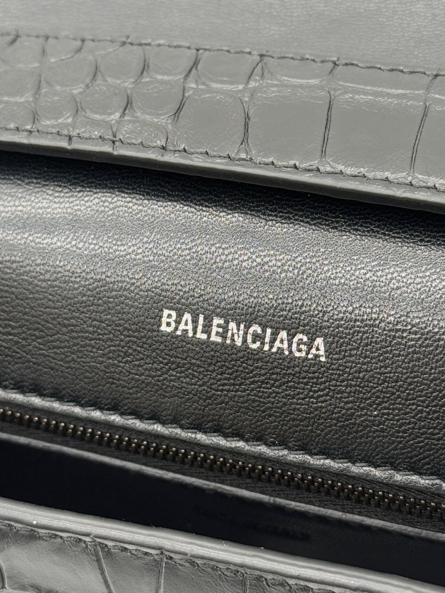 Balenciaga Downtown leather handbag