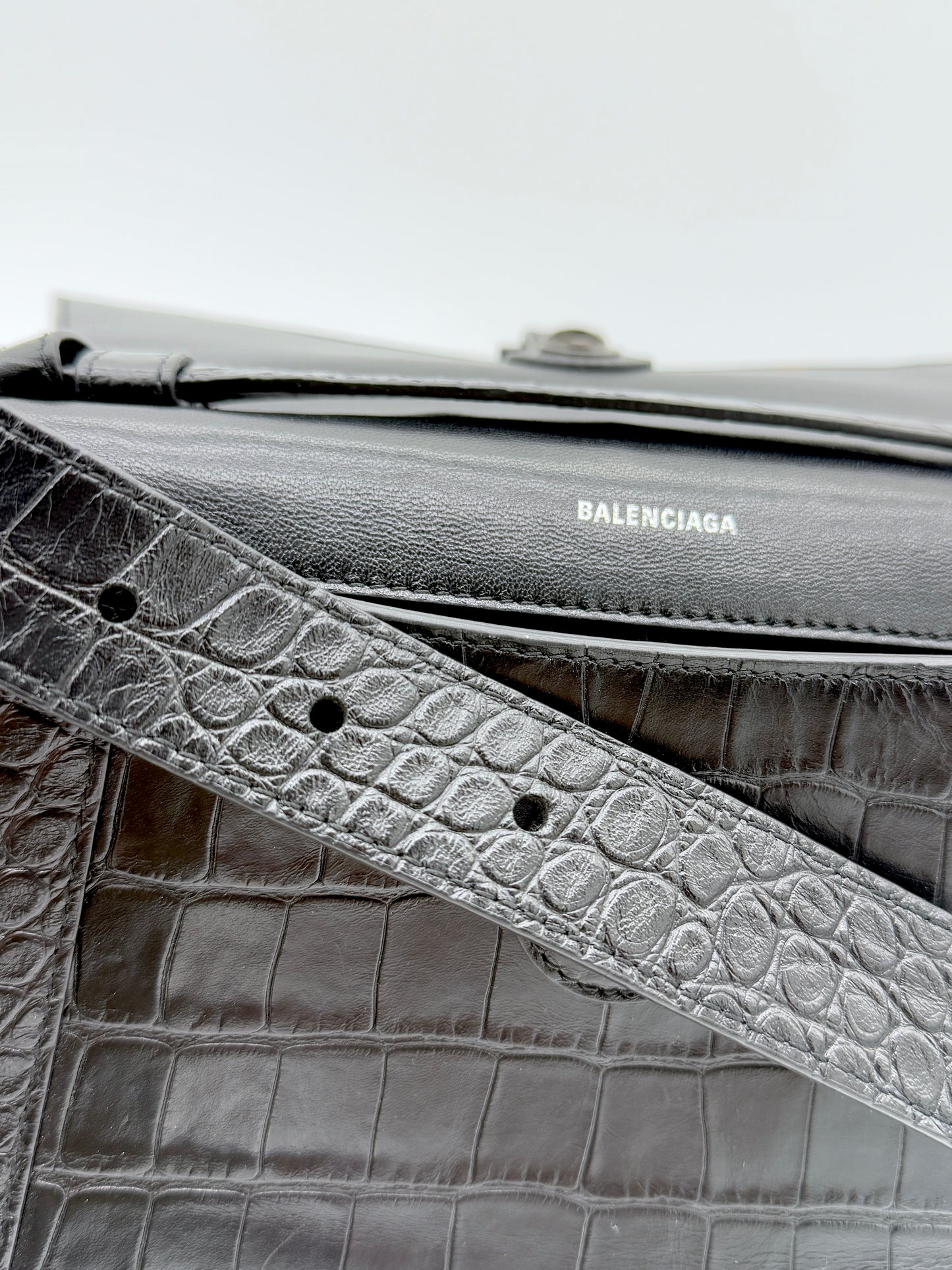 Balenciaga Downtown leather handbag