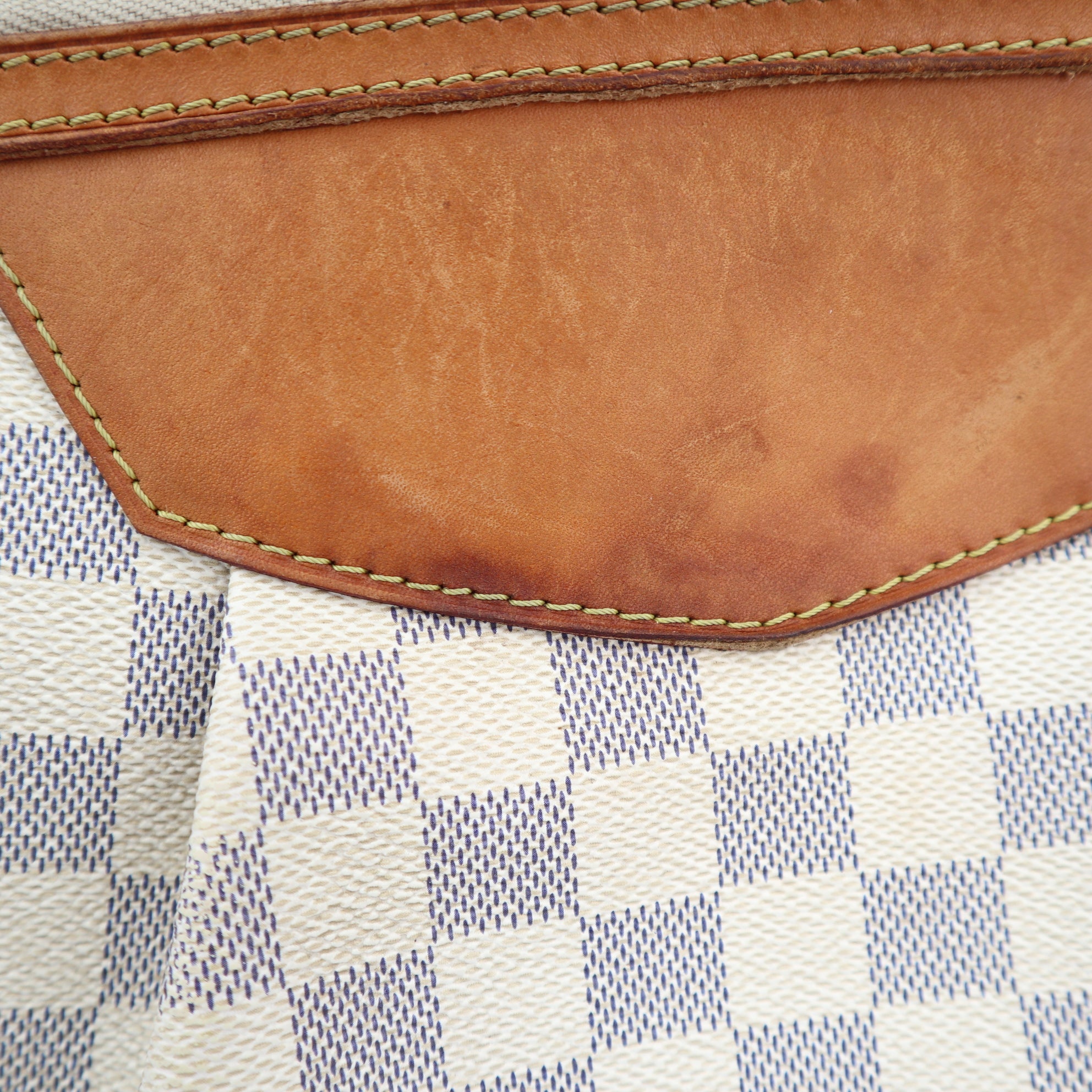 Louis Vuitton Damier Azur Siracusa PM C1492|Pre-Owned