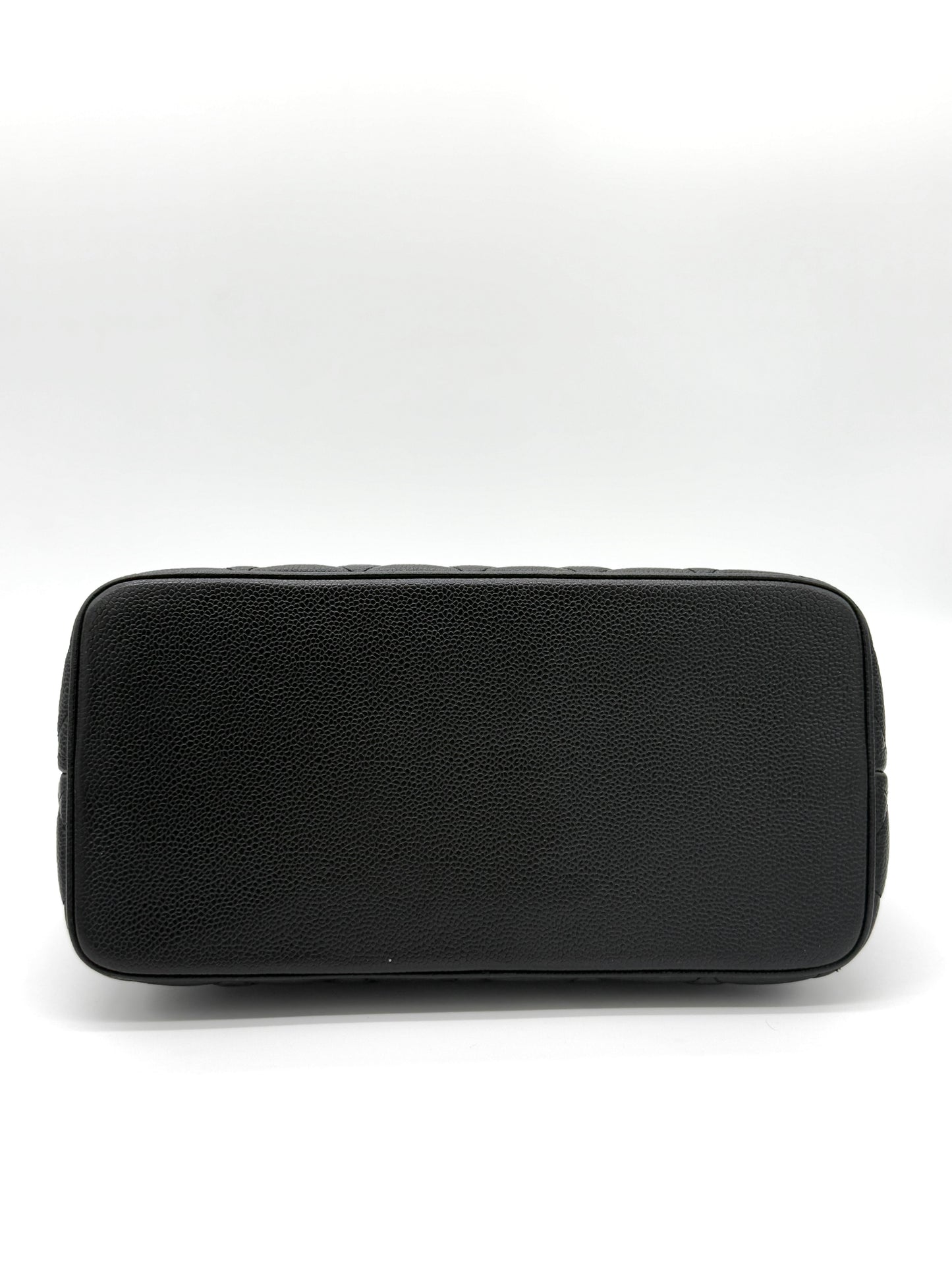 Chanel Médaillon Leather Tote Black Leather