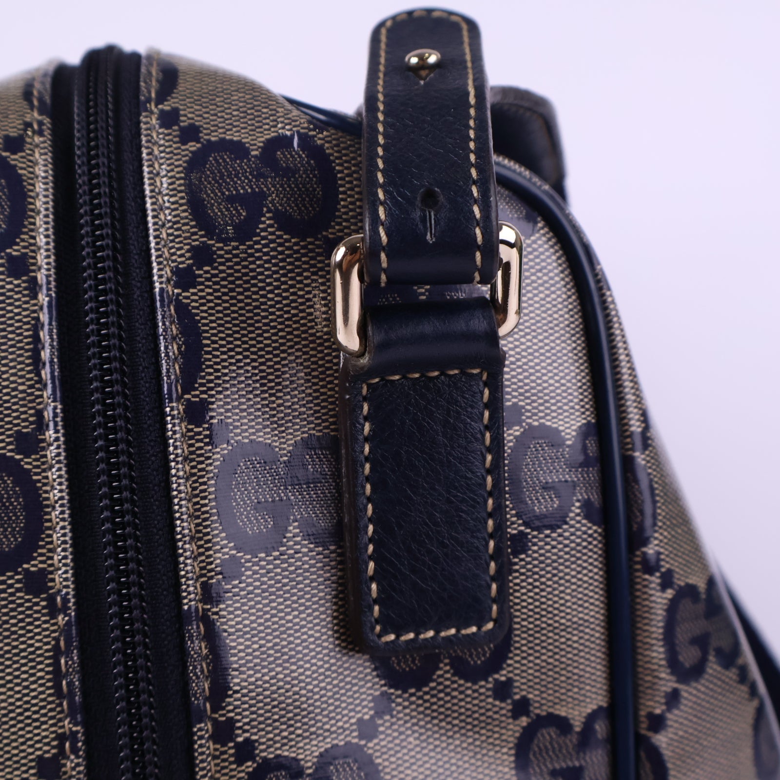 Gucci Leather Travel Bag Travel Bag J3108 | Pre-Owned Like New Leather