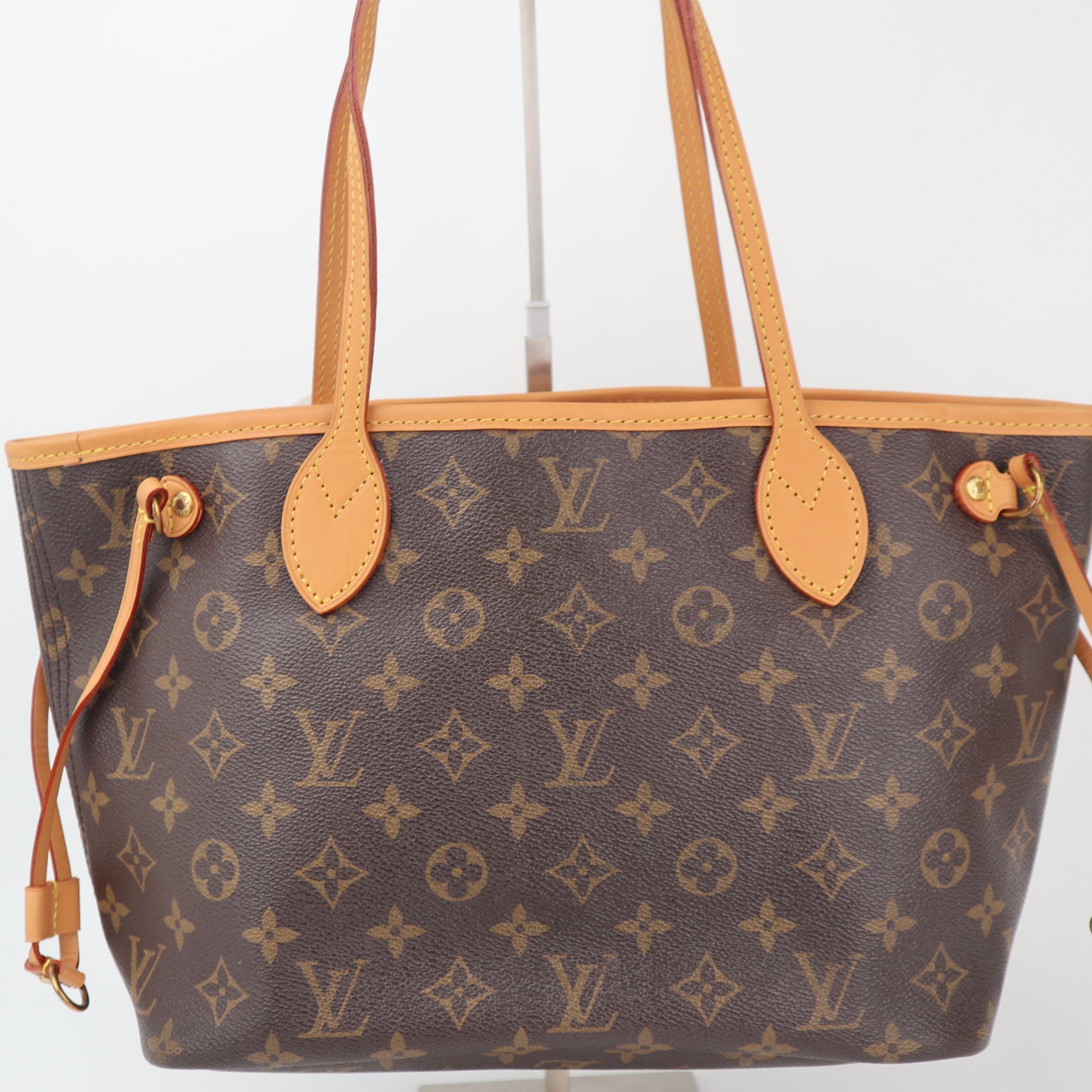 C2363R Louis Vuitton Tote Bag Monogram Canvas Neverfull PM | Pre-Owned Excellent Brown Canvas Monogram