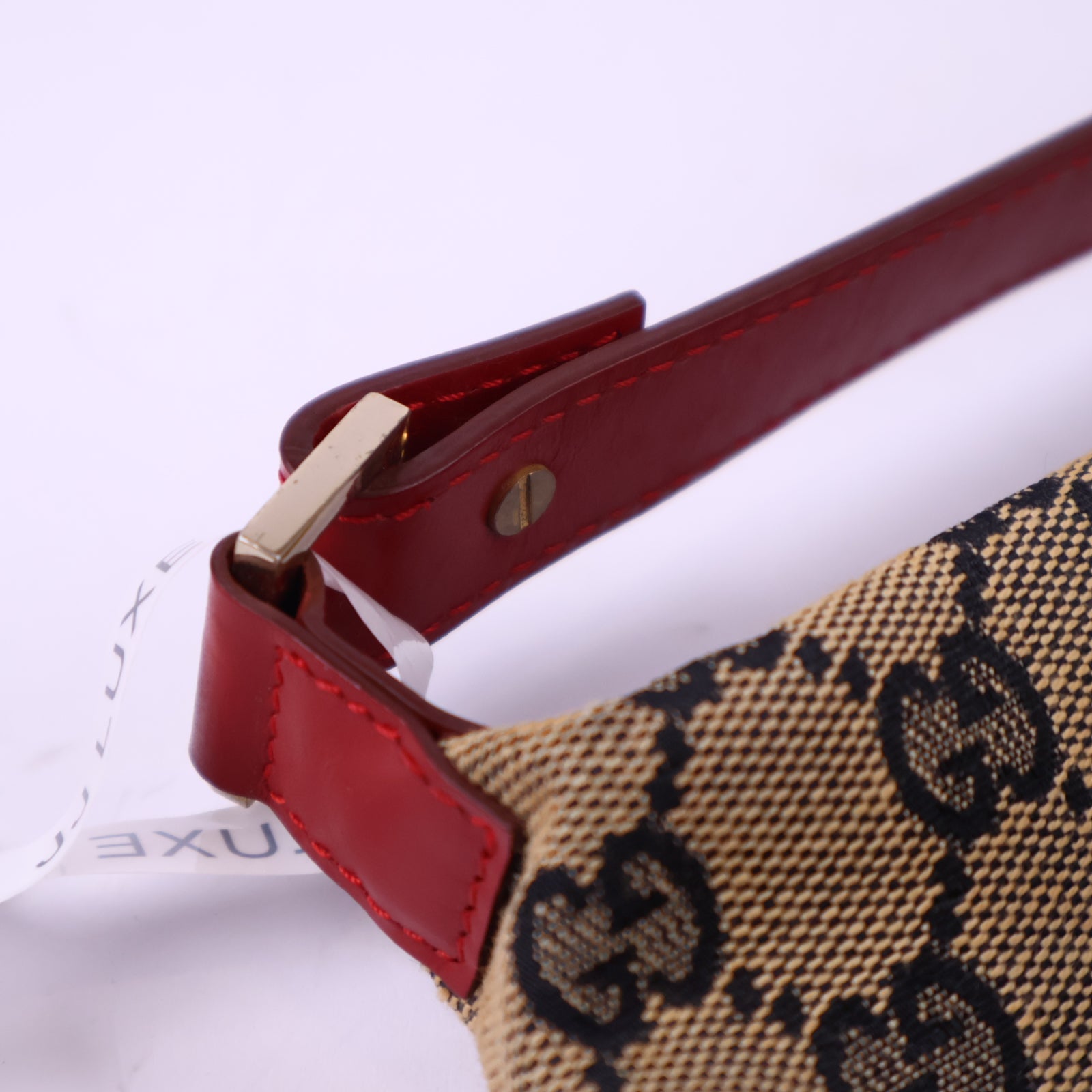 Gucci Brown Red Mini Bag Mini Bag J3110 | Pre-Owned Like New Red