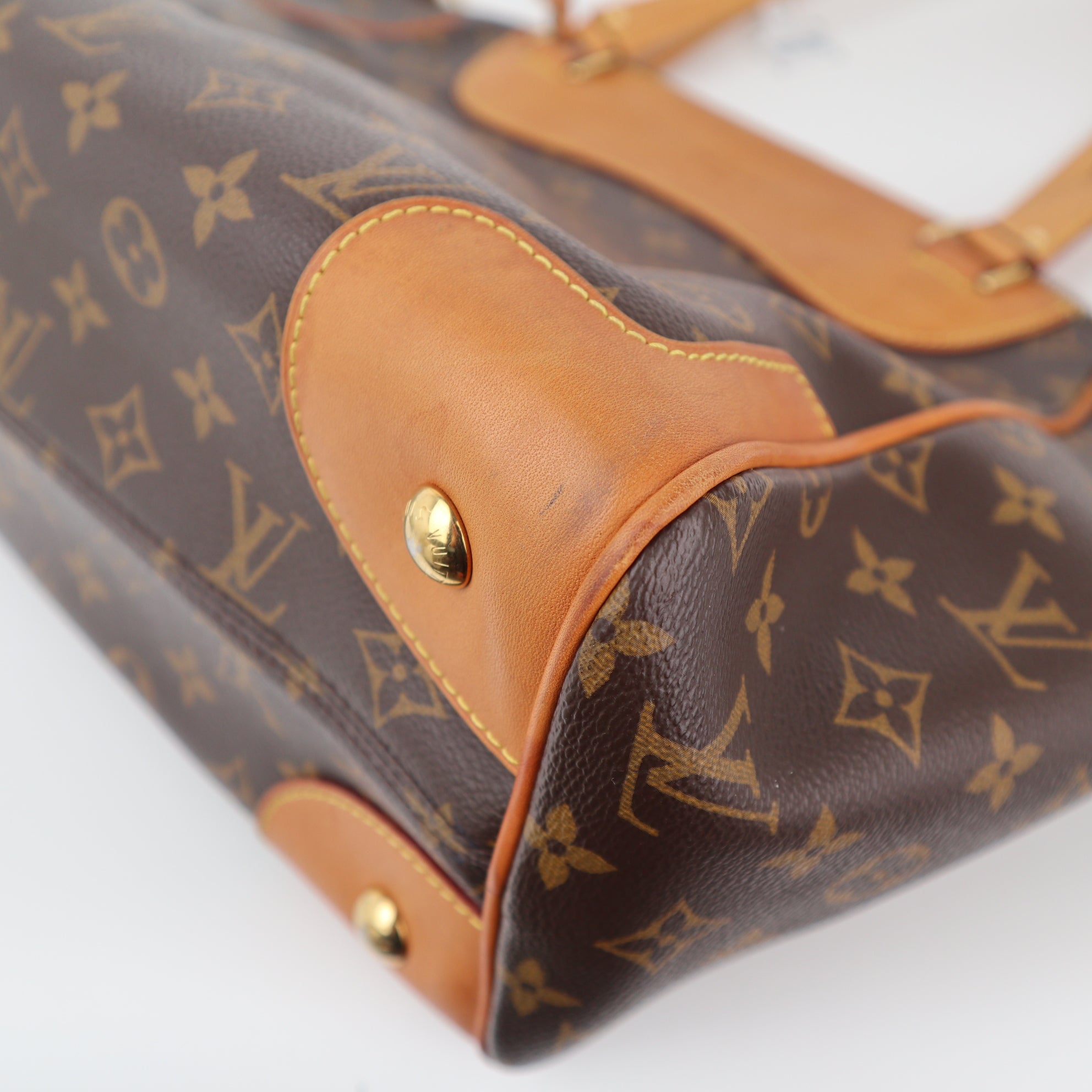 C2366 Louis Vuitton Shoulder Bag Monogram Estrela NM | Pre-Owned Very Good Brown Canvas Monogram