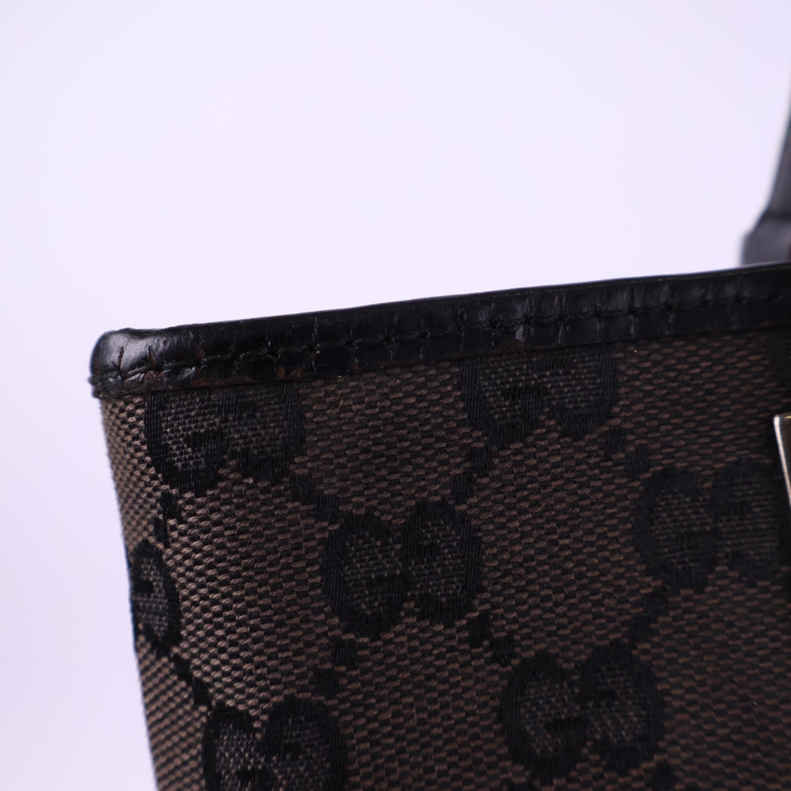Gucci Monogram Canvas Tote Tote Bag J3109 | Pre-Owned Like New Brown Monogram Canvas