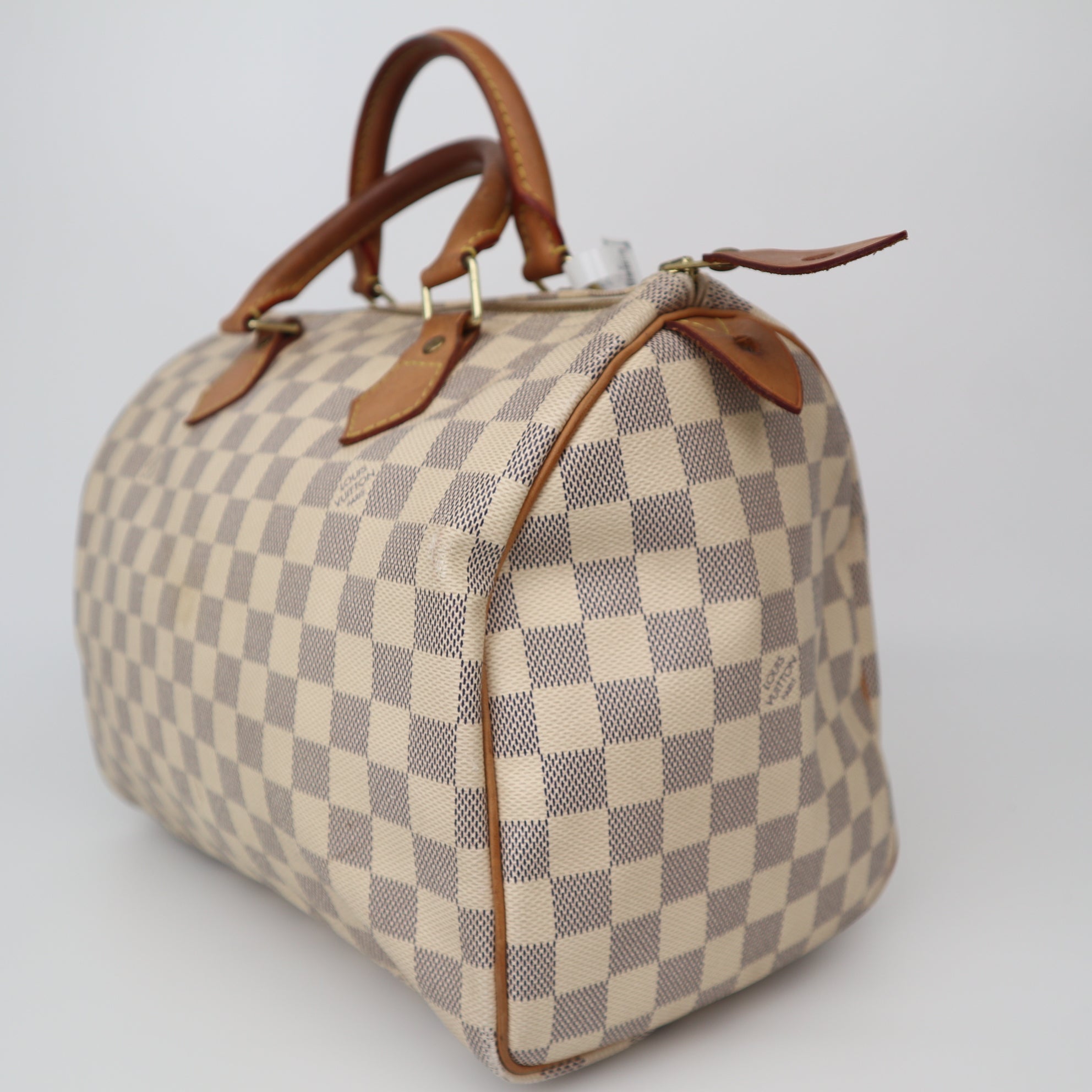 C2017 Louis Vuitton Speedy 30 in Damier Azur- Pre Owned
