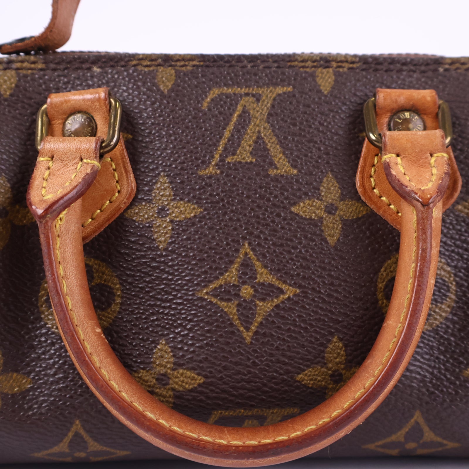 Louis Vuitton Mini Bag Nano Speedy Crossbody Bag J3101 | Pre-Owned Like New