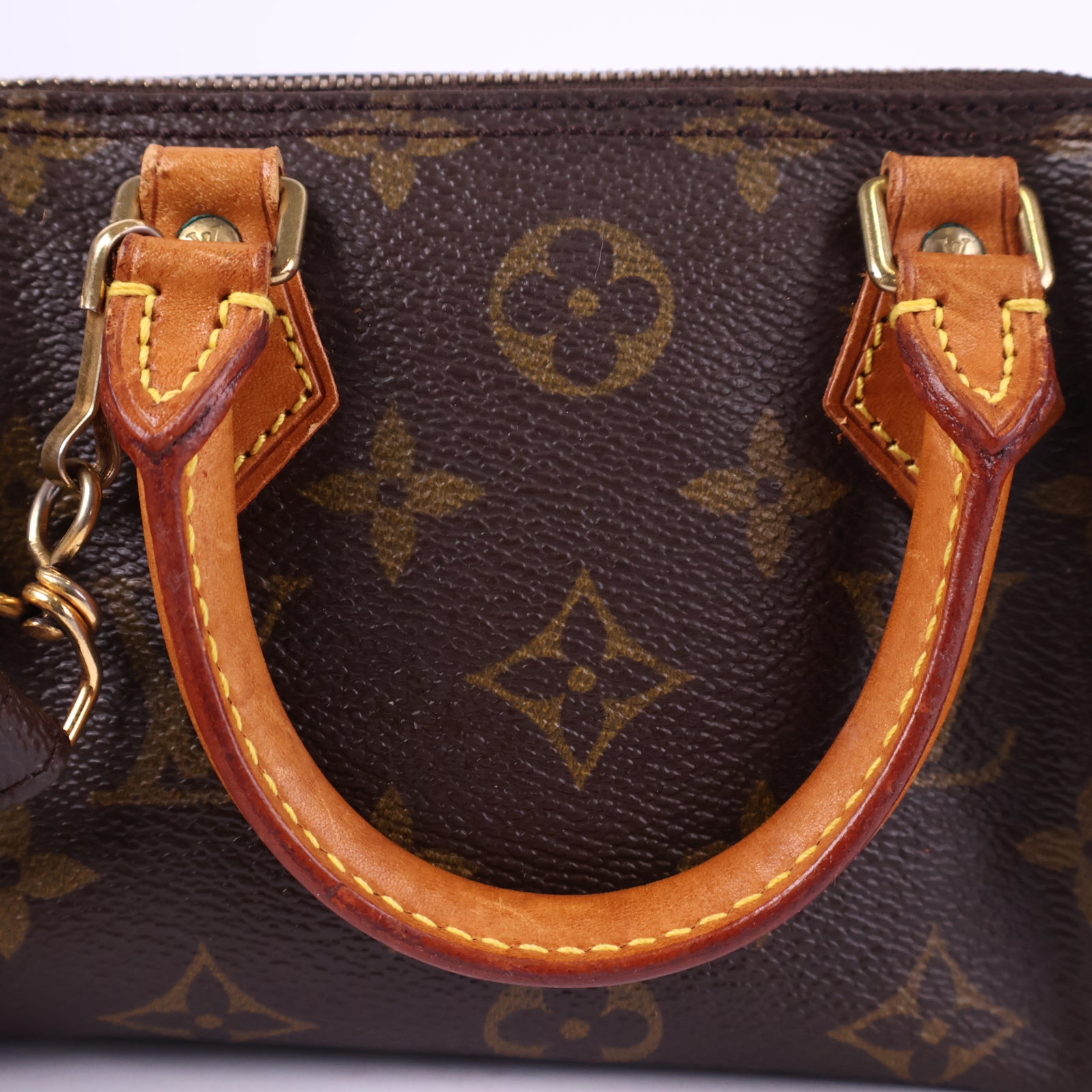 Louis Vuitton Mini Bag Nano Speedy Crossbody Bag J3104 | Pre-Owned Like New