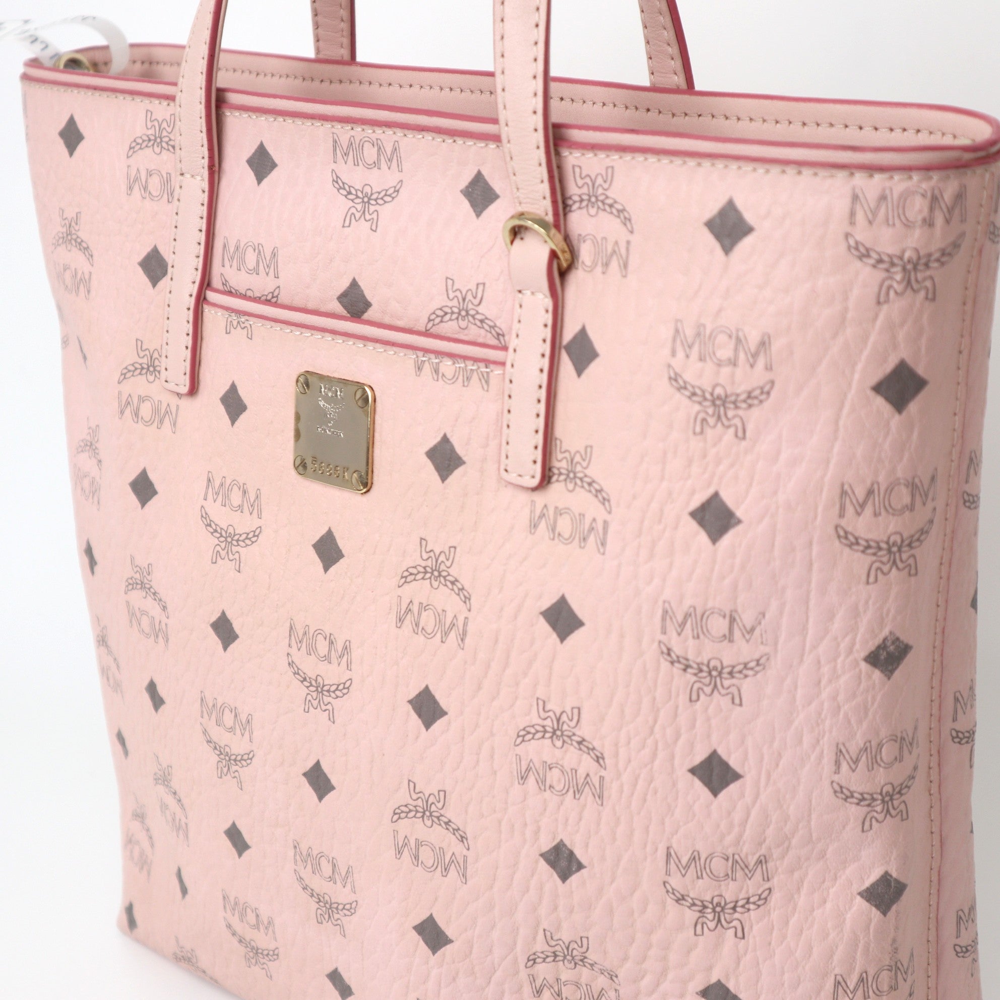 C2018 MCM tote bag Pink-Pre Owned
