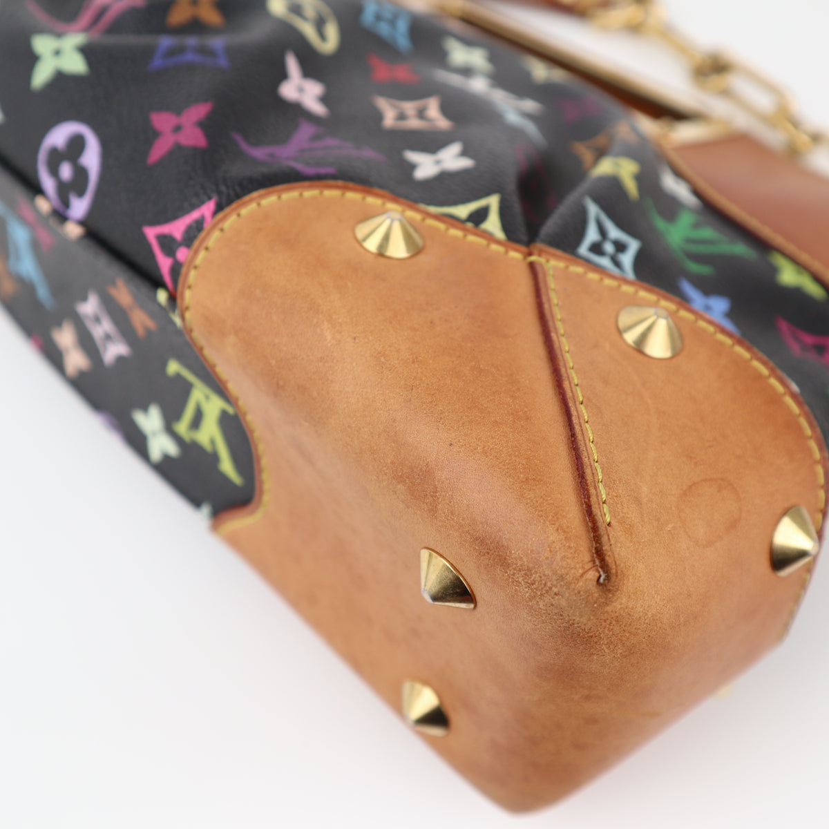 C2374 Louis Vuitton Shoulder Bag Monogram Multicolore Judy MM | Pre-Owned Very Good Multicolour Canvas Monogram Multicolore