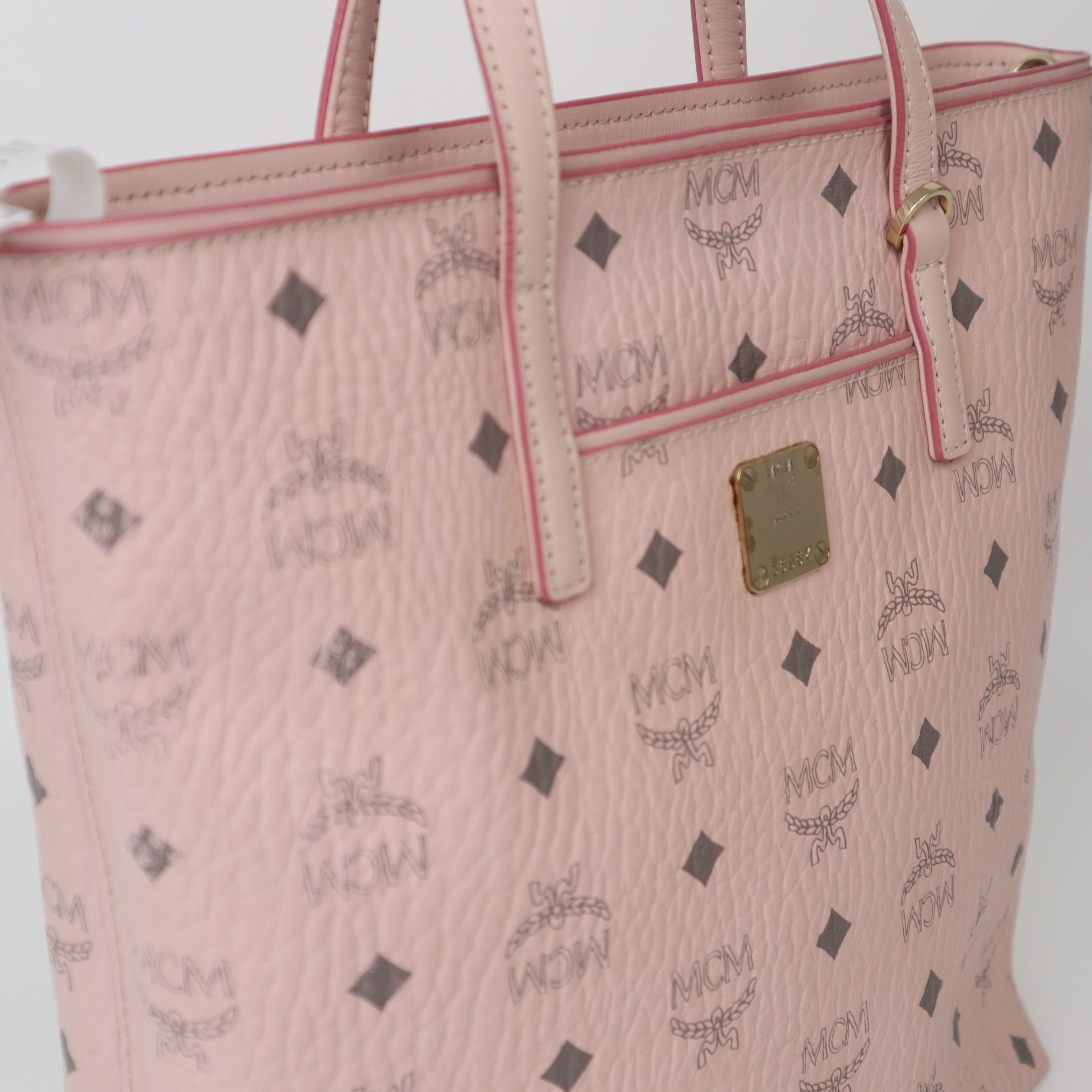 C2018 MCM tote bag Pink-Pre Owned