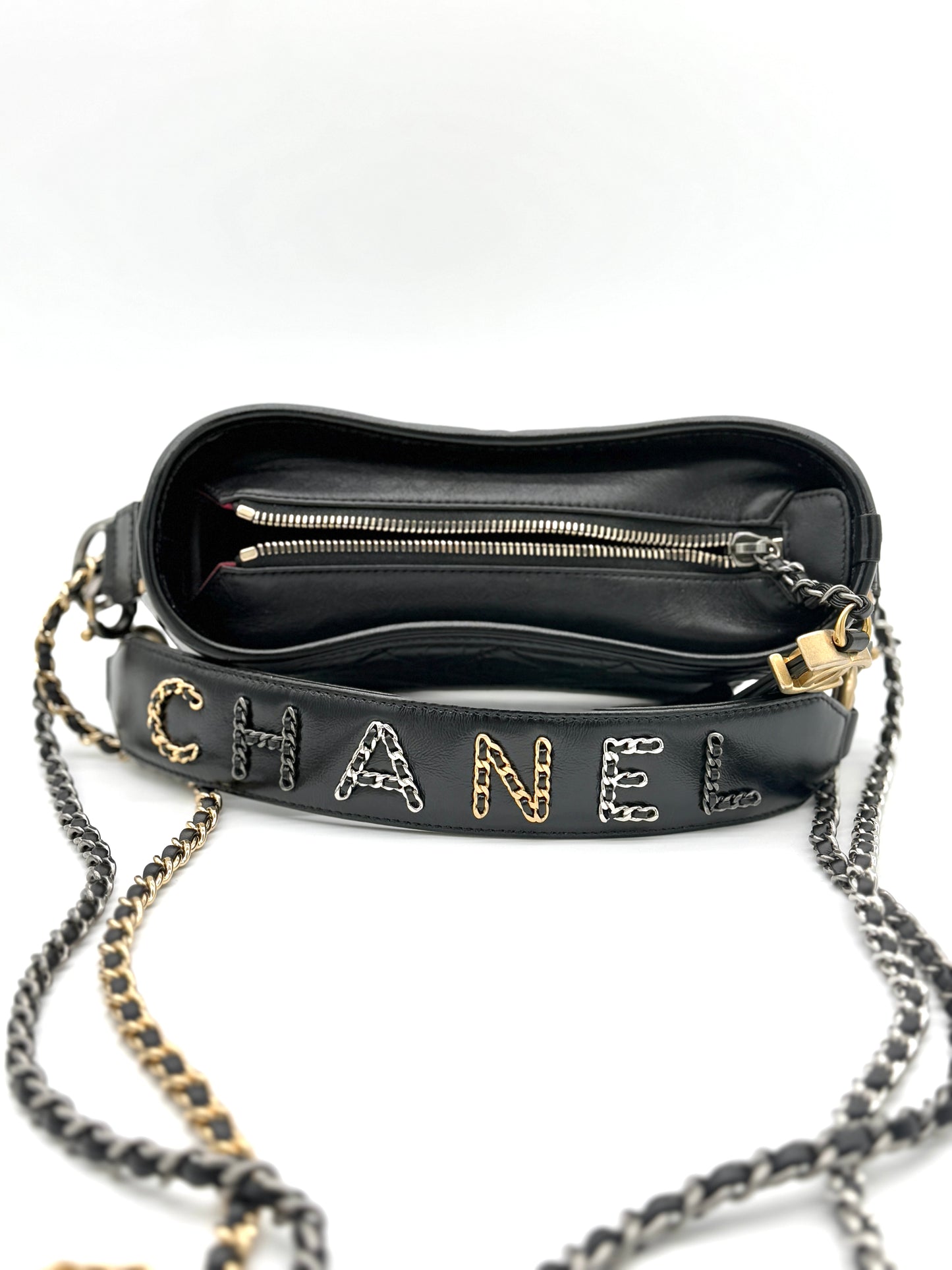 Chanel Gabrielle Small Hobo BLK