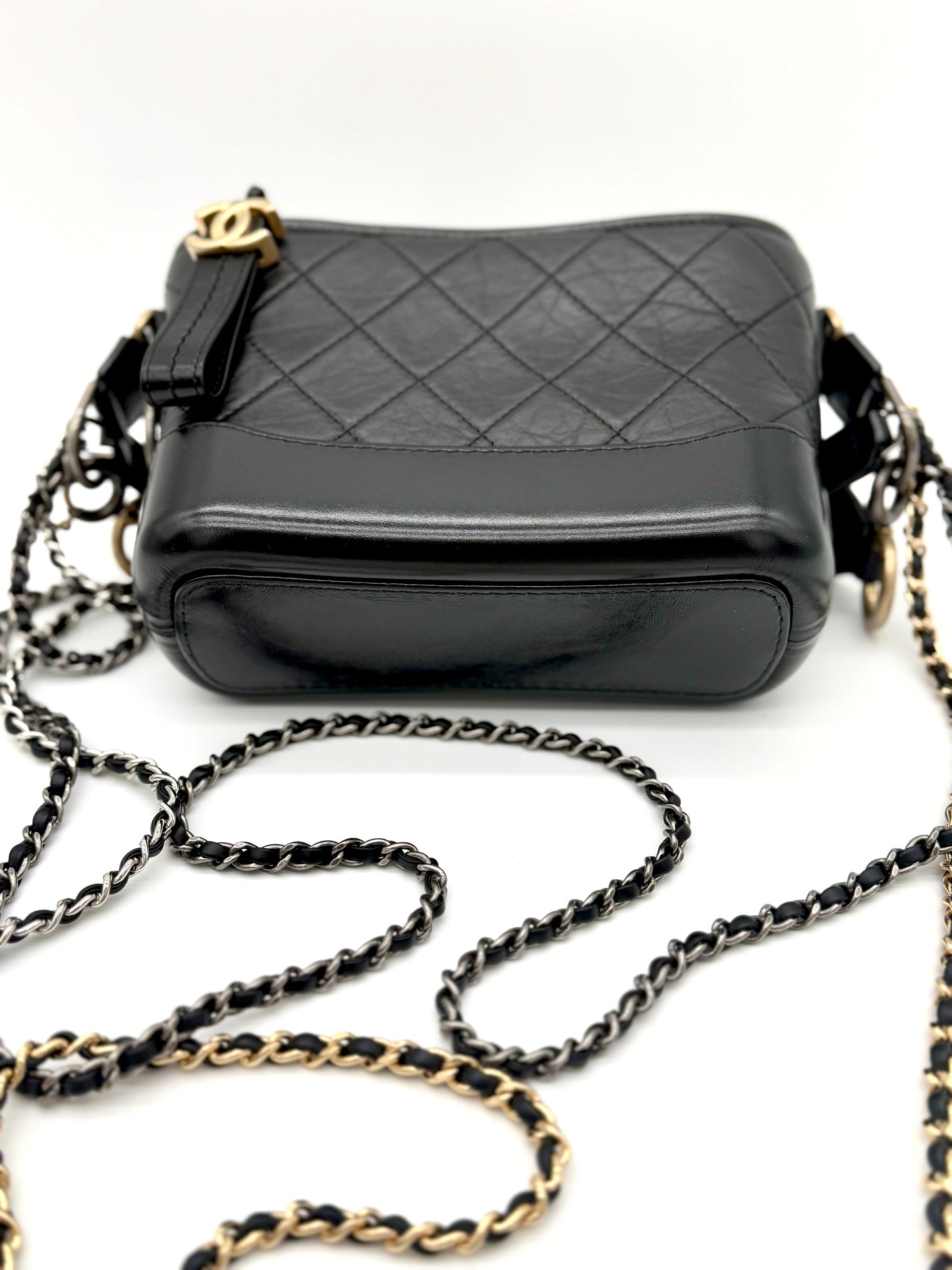 Chanel Gabrielle Small Hobo BLK