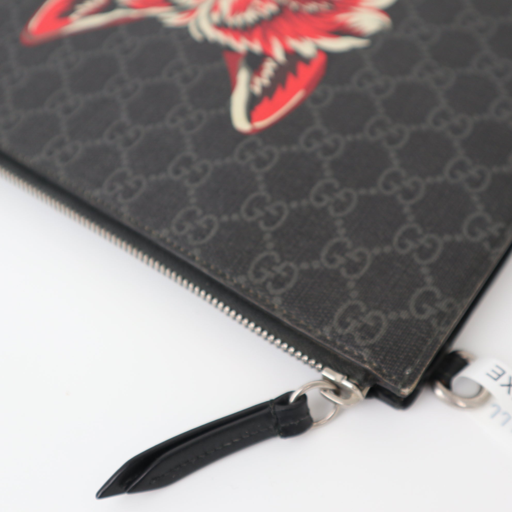 C2006 Gucci GG Red Wolf clutch bag-Pre Owned