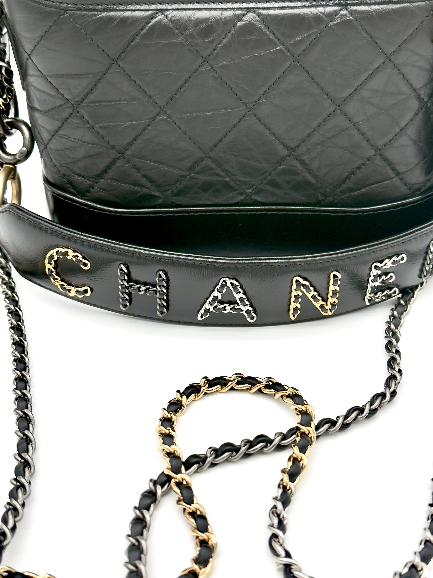 Chanel Gabrielle Small Hobo BLK