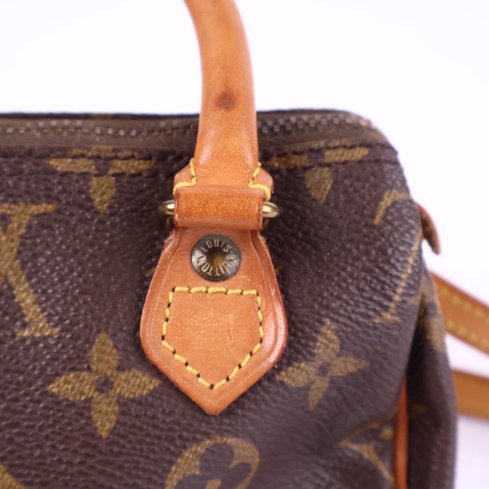 Louis Vuitton Mini Bag Nano Speedy Crossbody Bag J3103 | Pre-Owned Like New