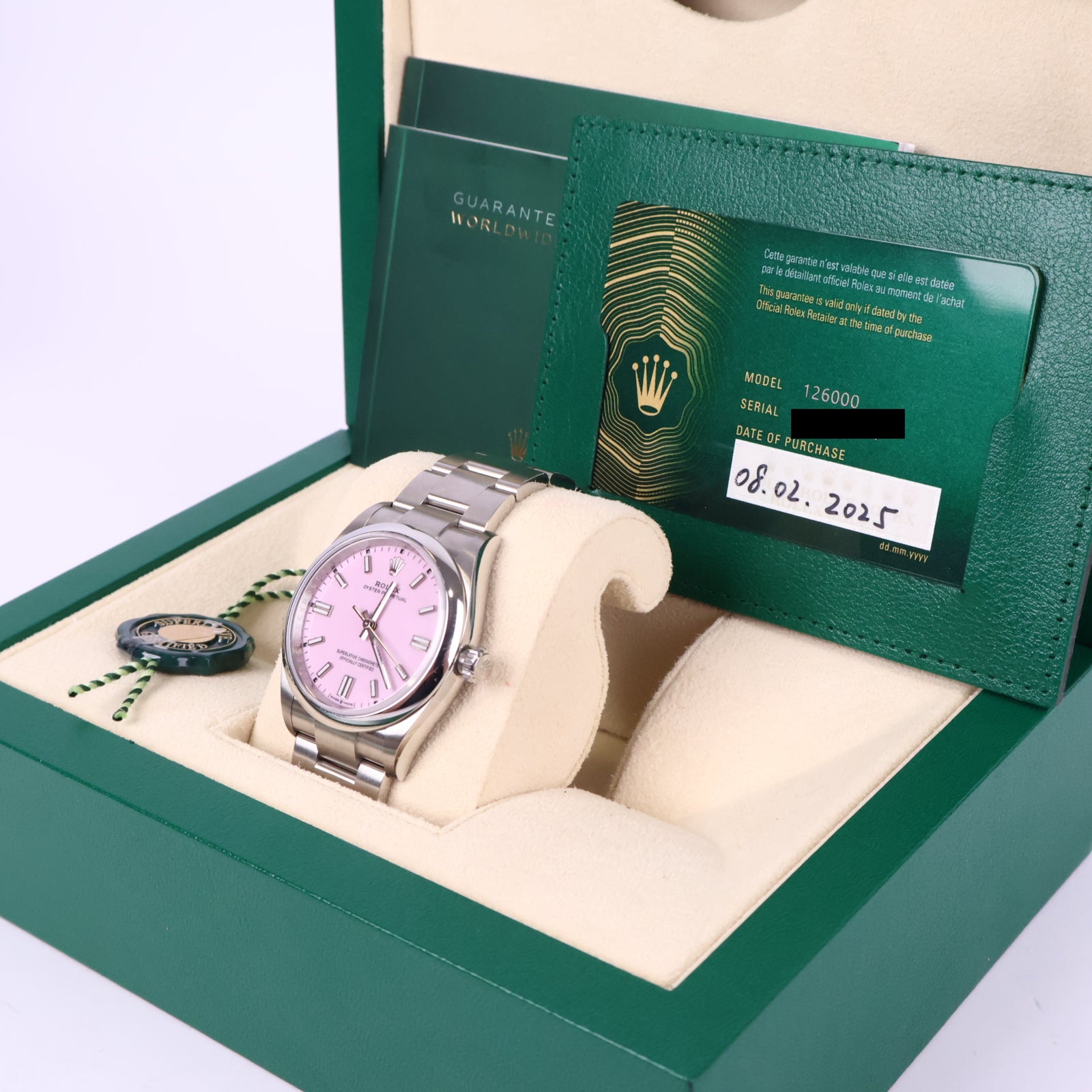 J3045 Rolex M126000-0008 Oyster- Pre Owned