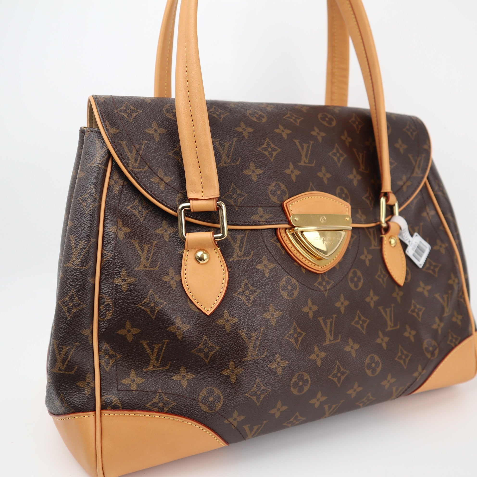 Louis Vuitton Beverly XXL Shoulder Bag C1510R | Pre-Owned Excellent Brown Monogram Canvas
