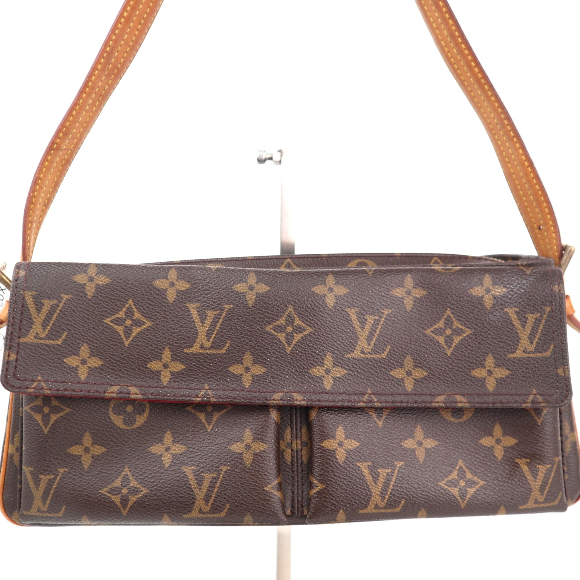 C2383 Louis Vuitton Shoulder Bag Viva Cite MM | Pre-Owned Excellent Brown Coated canvas/Monogram