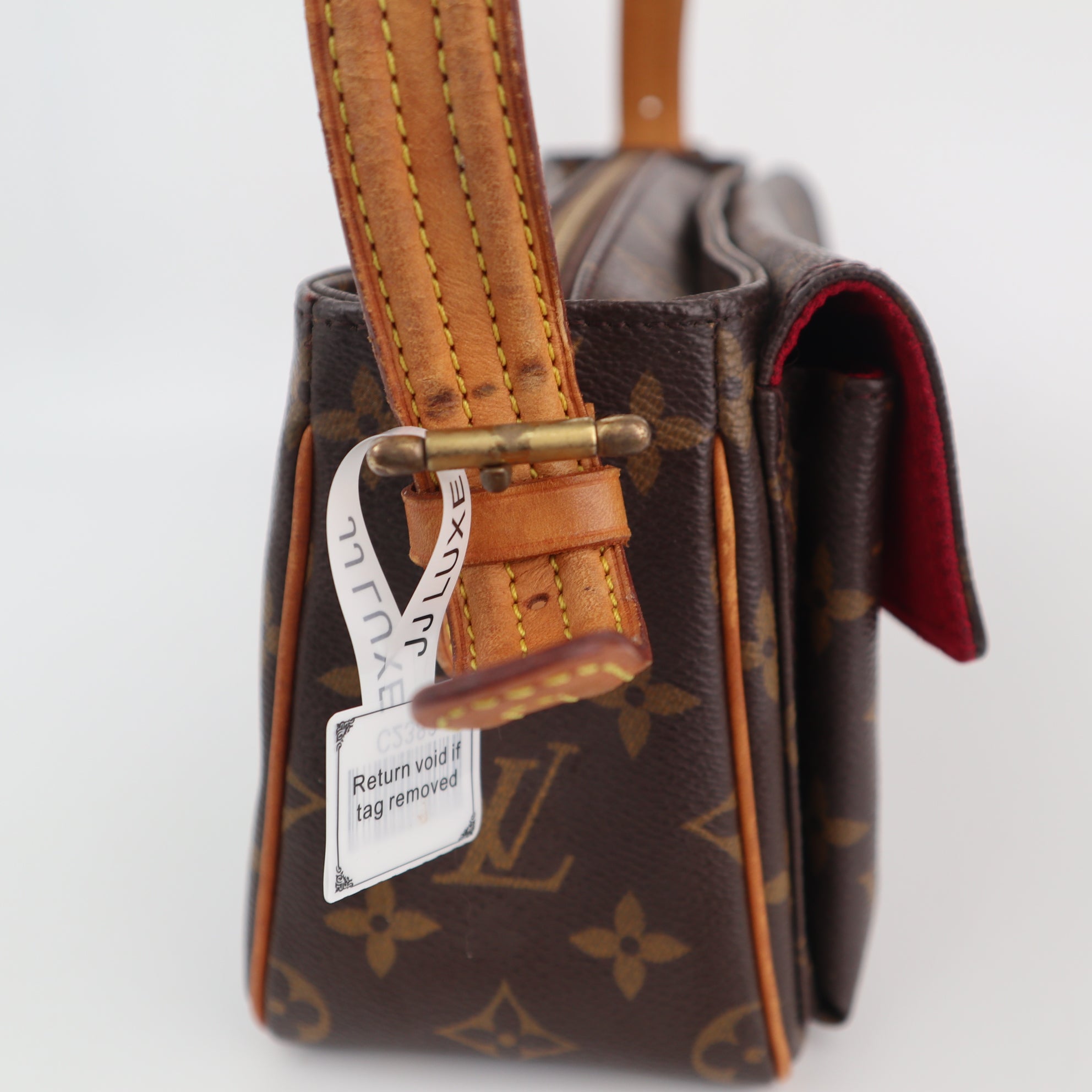 C2383 Louis Vuitton Shoulder Bag Viva Cite MM | Pre-Owned Excellent Brown Coated canvas/Monogram