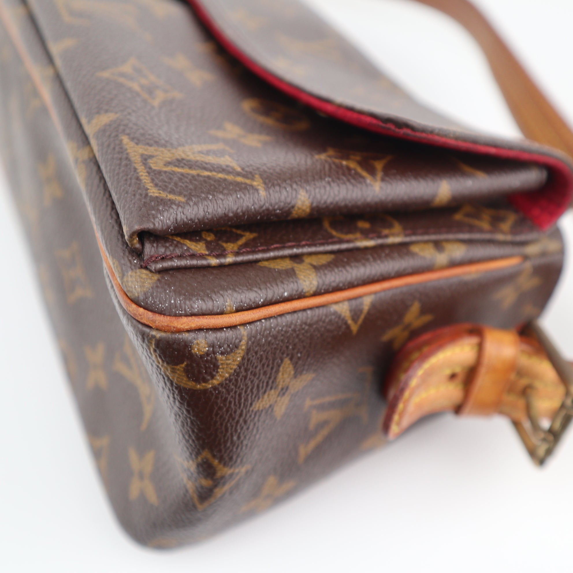 C2383 Louis Vuitton Shoulder Bag Viva Cite MM | Pre-Owned Excellent Brown Coated canvas/Monogram