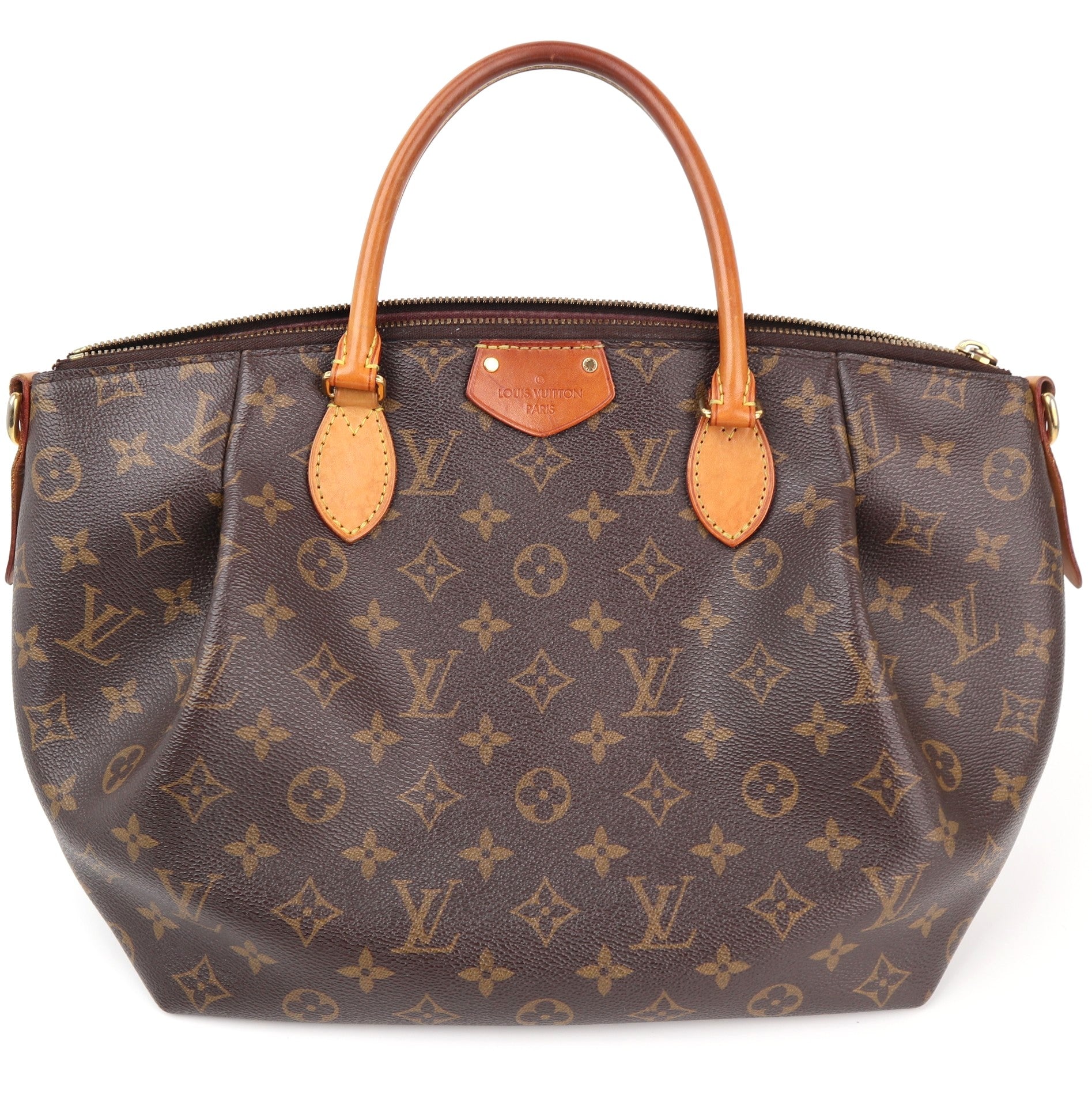 Louis Vuitton Turenne MM Shoulder Bag C1512 | Pre-Owned Excellent Brown Monogram Canvas