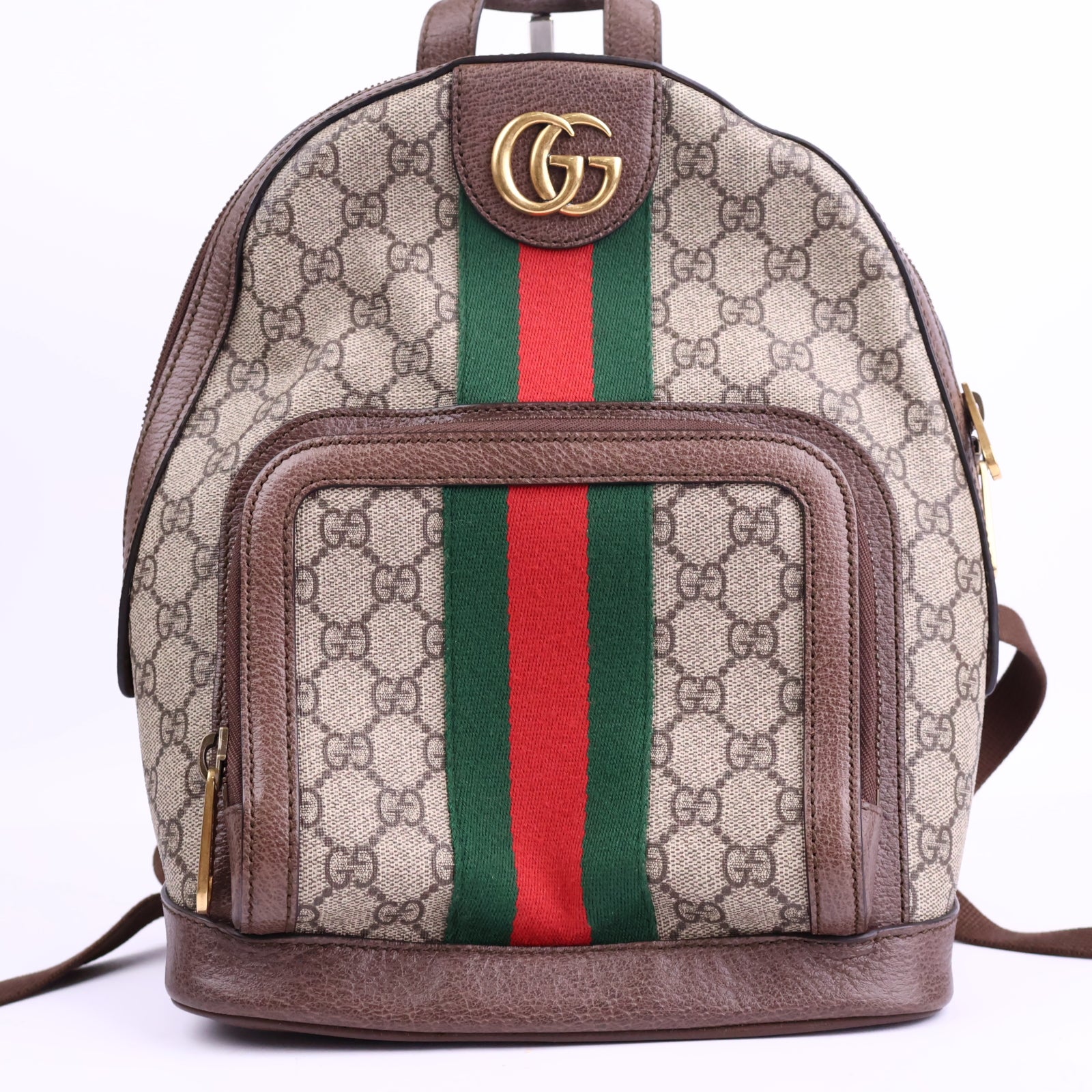 Gucci GG Supreme Canvas Ophidia Backpack Backpack J3241 | Pre-Owned Like New Canvas