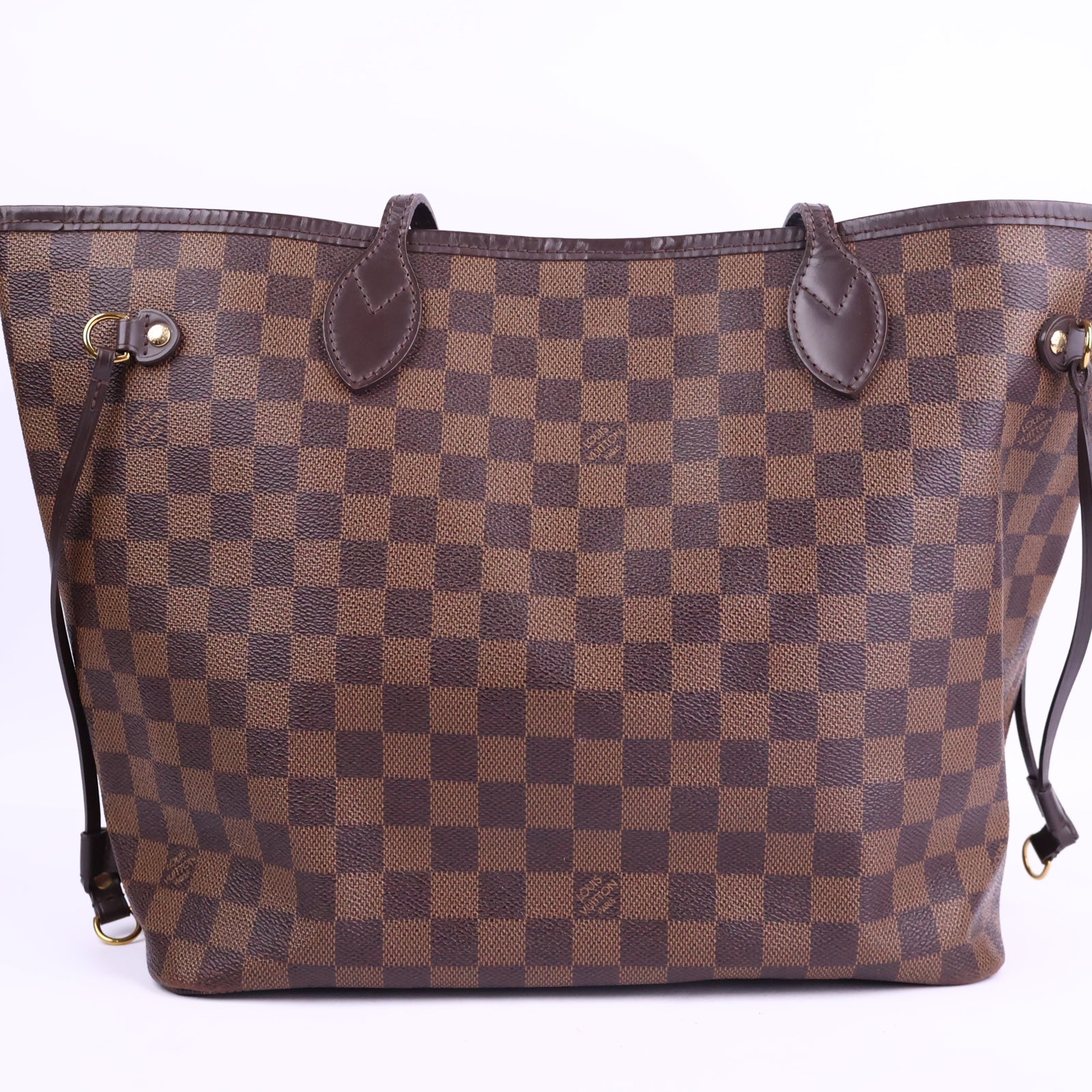 Louis Vuitton Damier Neverfull Tote Bag Tote Bag J3138 | Pre-Owned Like New Brown Damier Canvas