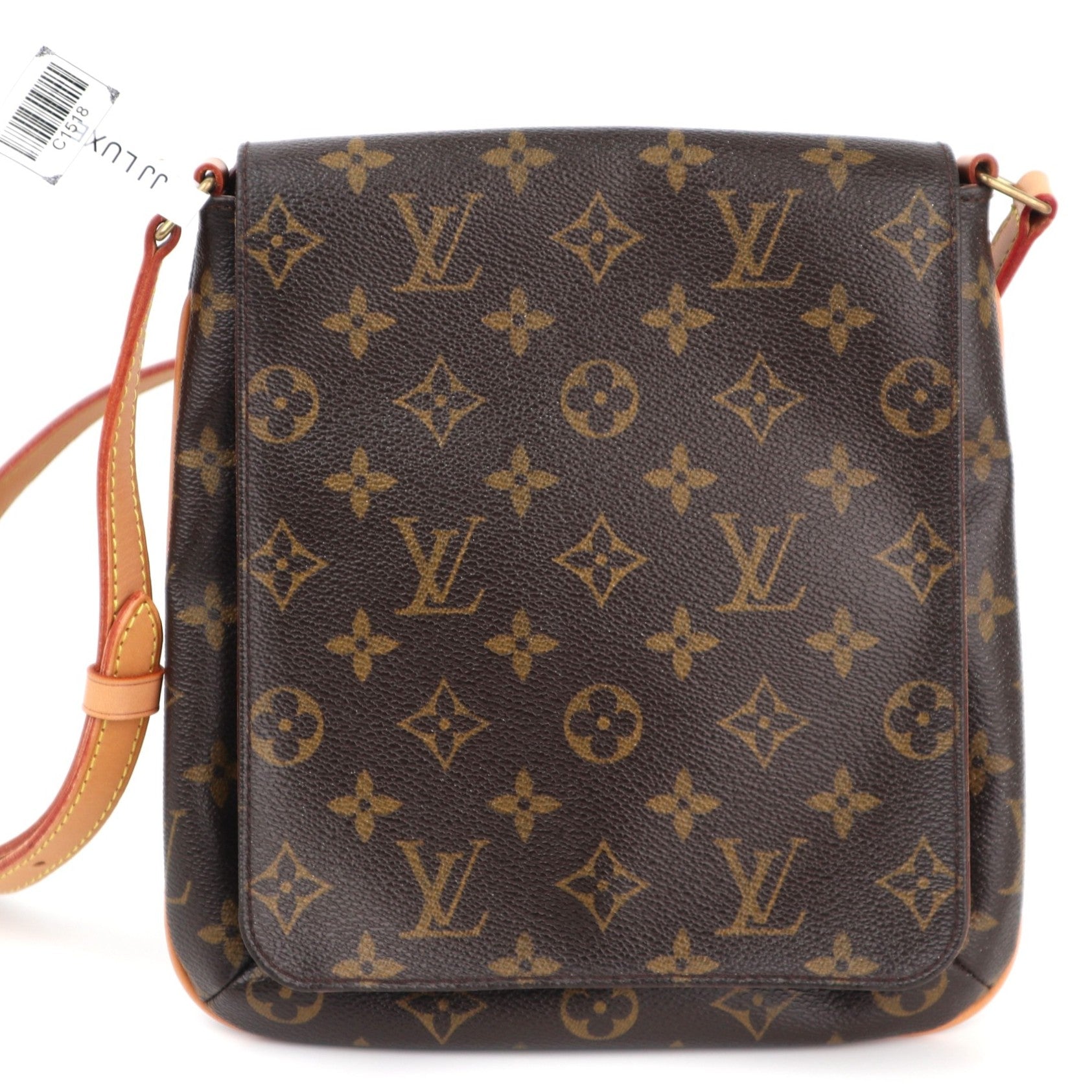 Louis Vuitton Musette Salsa Shoulder Bag C1518R | Pre-Owned Excellent Brown Monogram Canvas