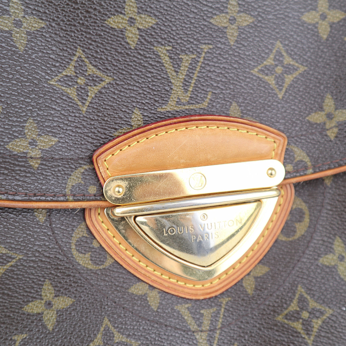 C2391 Louis Vuitton Shoulder Bag Monogram Beverly MM | Pre-Owned Good Brown Coated canvas/Monogram