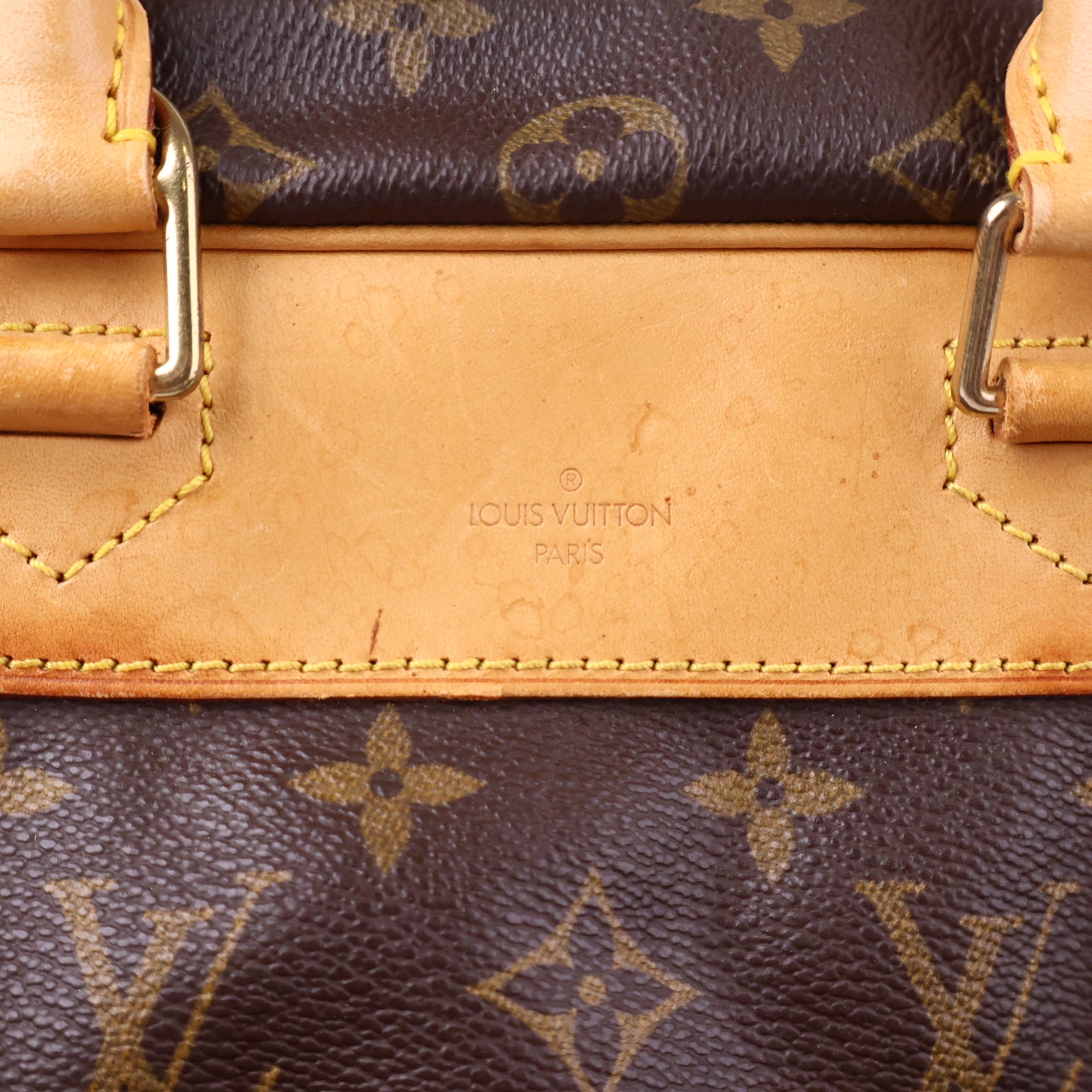 Louis Vuitton Monogram Deauville tote bag Tote Bag J2155R | Pre-Owned Good Brown Monogram Canvas