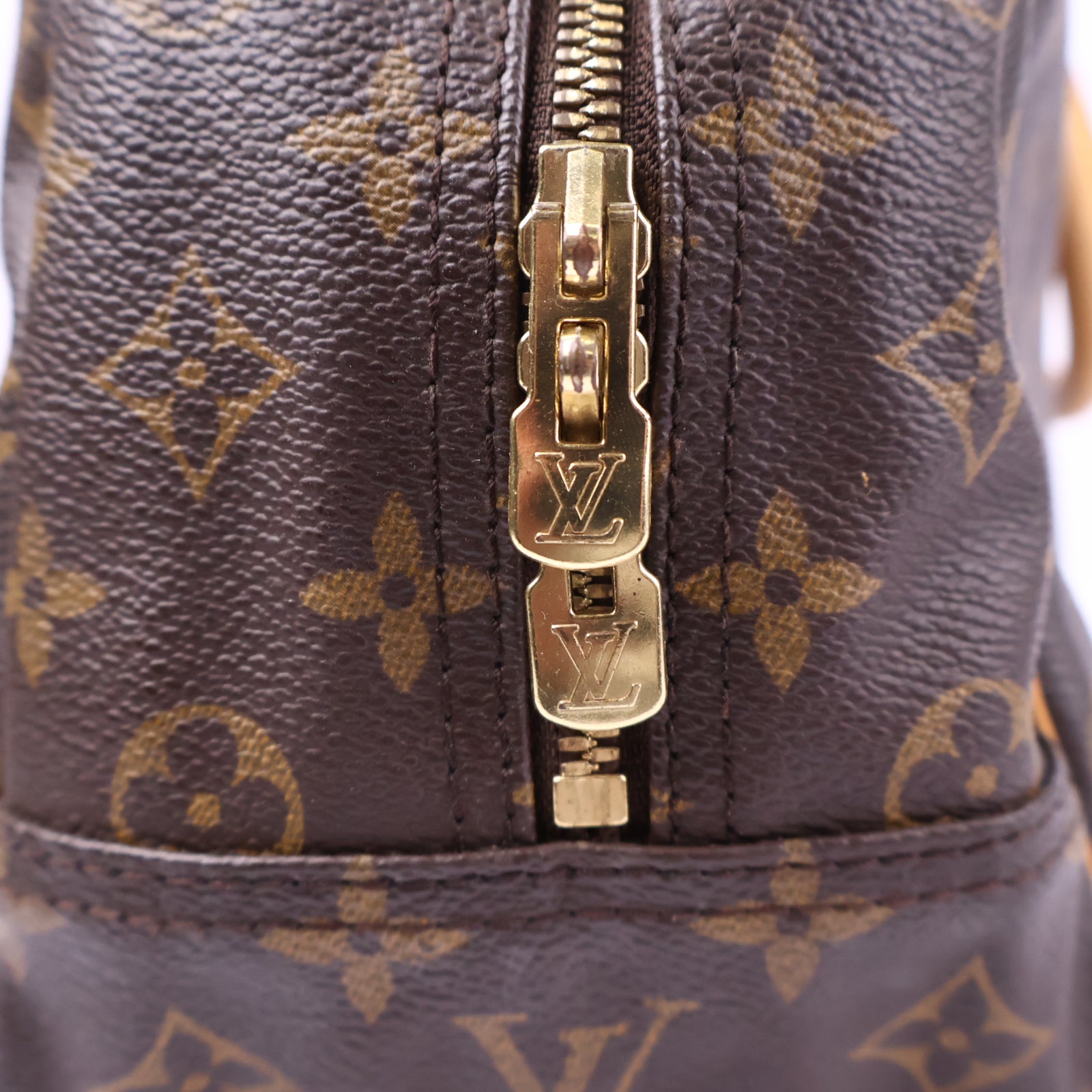 Louis Vuitton Monogram Deauville tote bag Tote Bag J2155R | Pre-Owned Good Brown Monogram Canvas