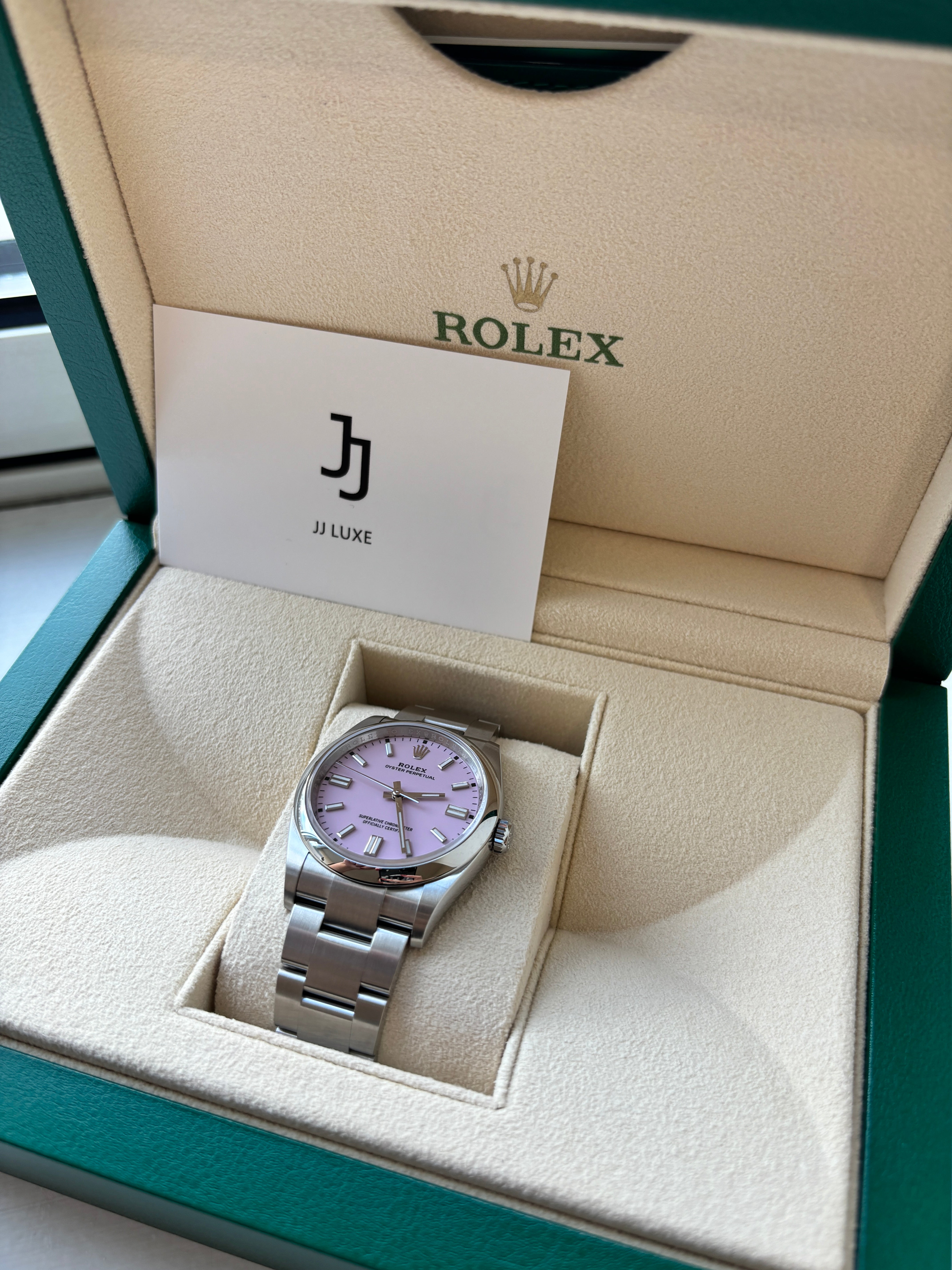 Rolex Oyster Perpetual Candy Pink 36mm 126000