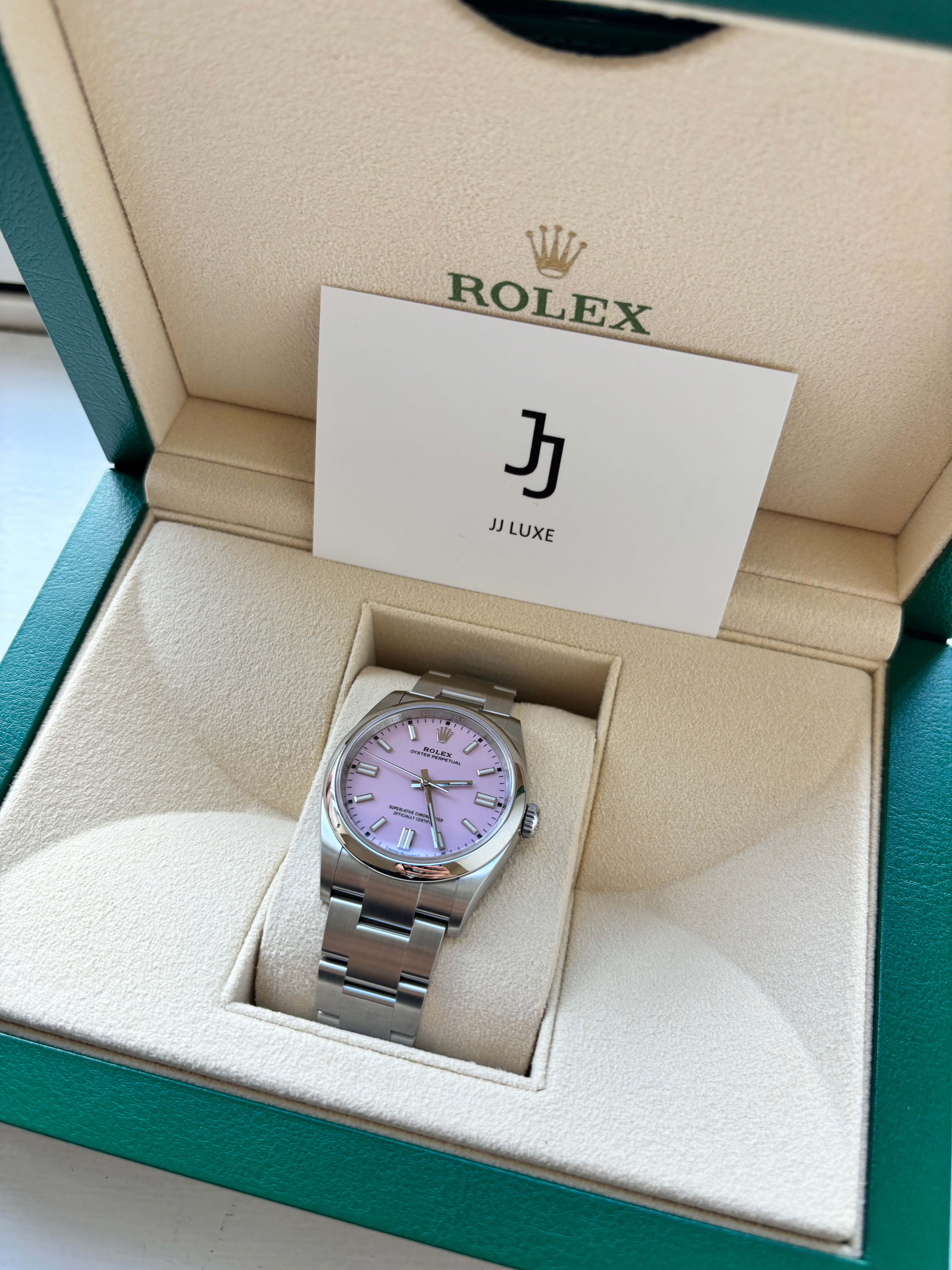 Rolex Oyster Perpetual Candy Pink 36mm 126000