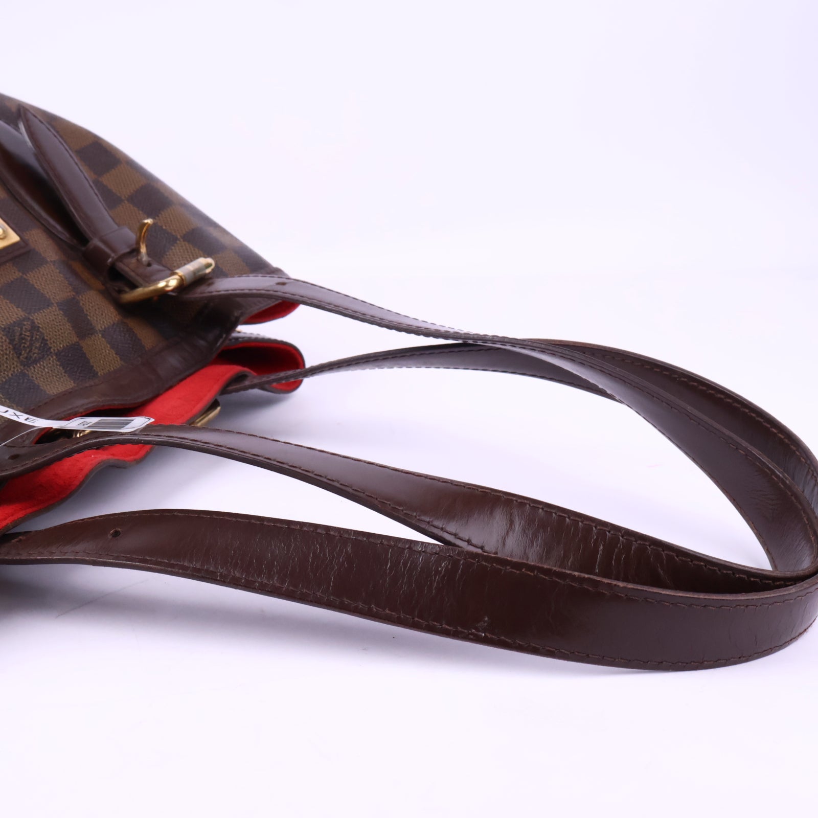 Louis Vuitton MM Hampstead Damier Shoulder Bag J3051R | Pre-Owned Excellent Brown Damier Canvas