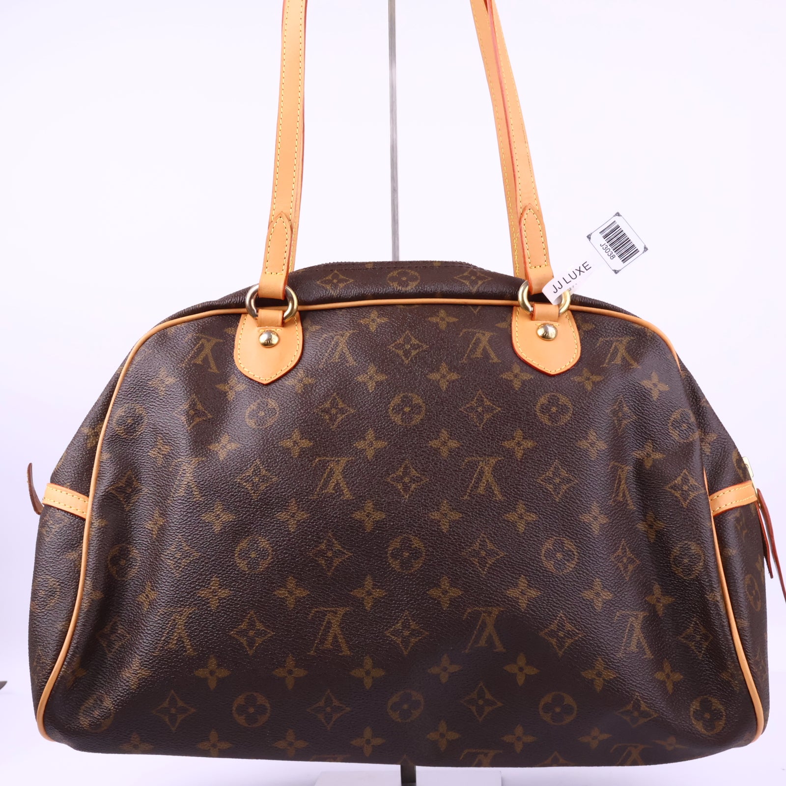 Louis Vuitton Monogram Canvas Montorgueil GM Bag Top Handle Bag J3038R | Pre-Owned Excellent Brown Monogram Canvas